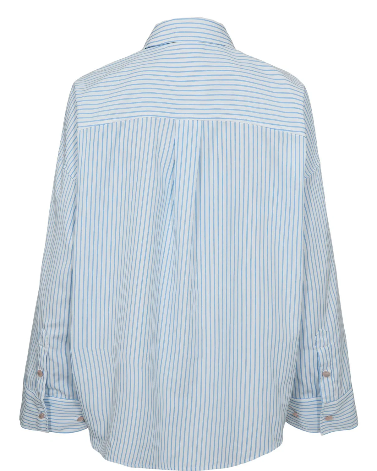 NUASHLEY EMBROIDERY LS SHIRT - Airy Blue - Image 7