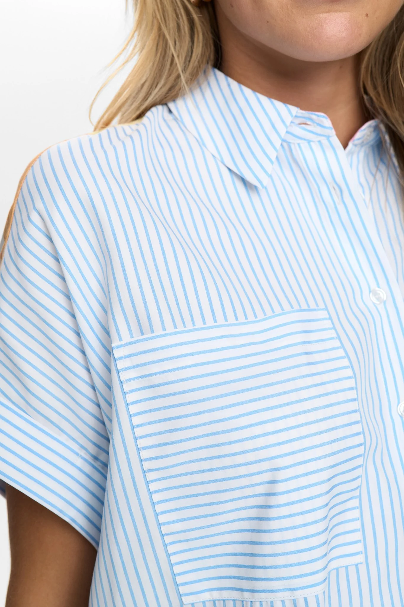 NUASHLEY SHIRT - Airy Blue - Image 4