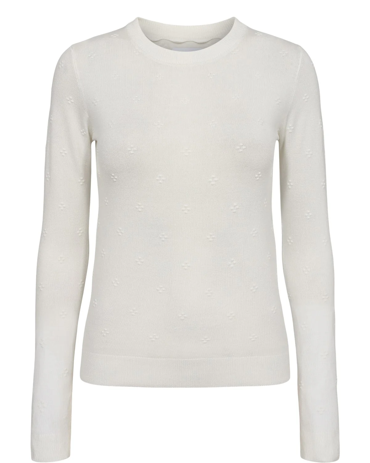 NUASHTON PULLOVER - Cloud Dancer - Image 3