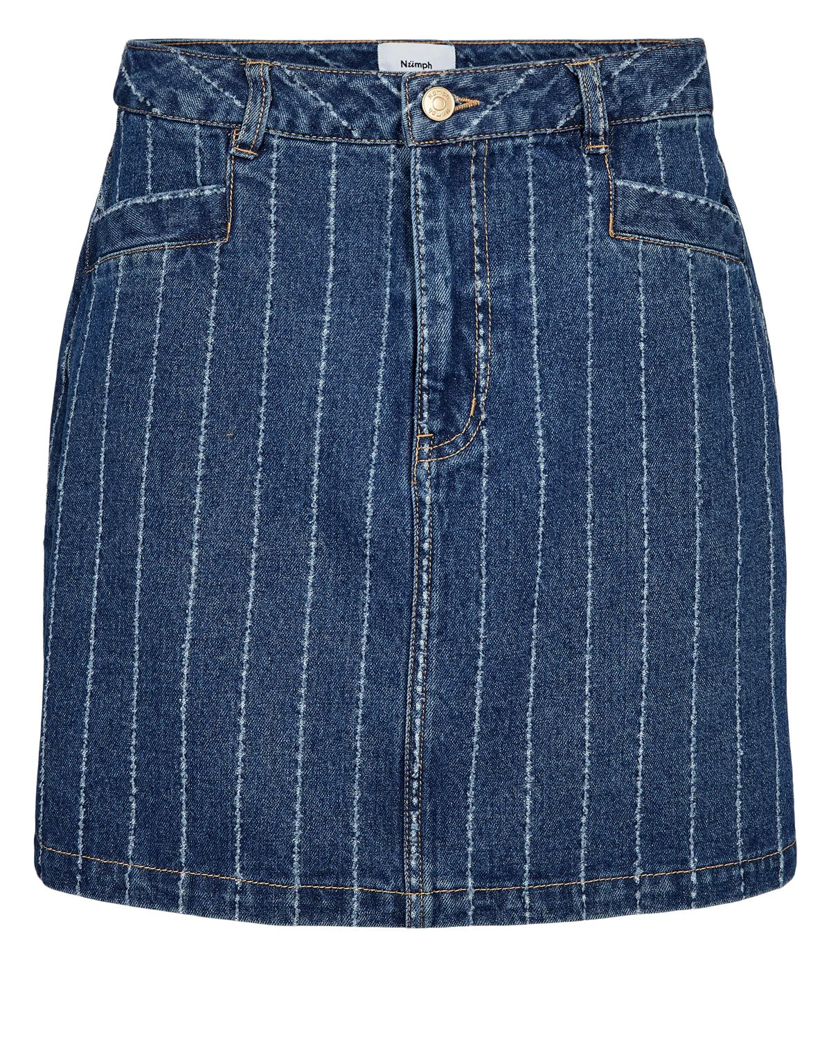 NUATLANTA SKIRT - Medium Blue Denim - Image 7