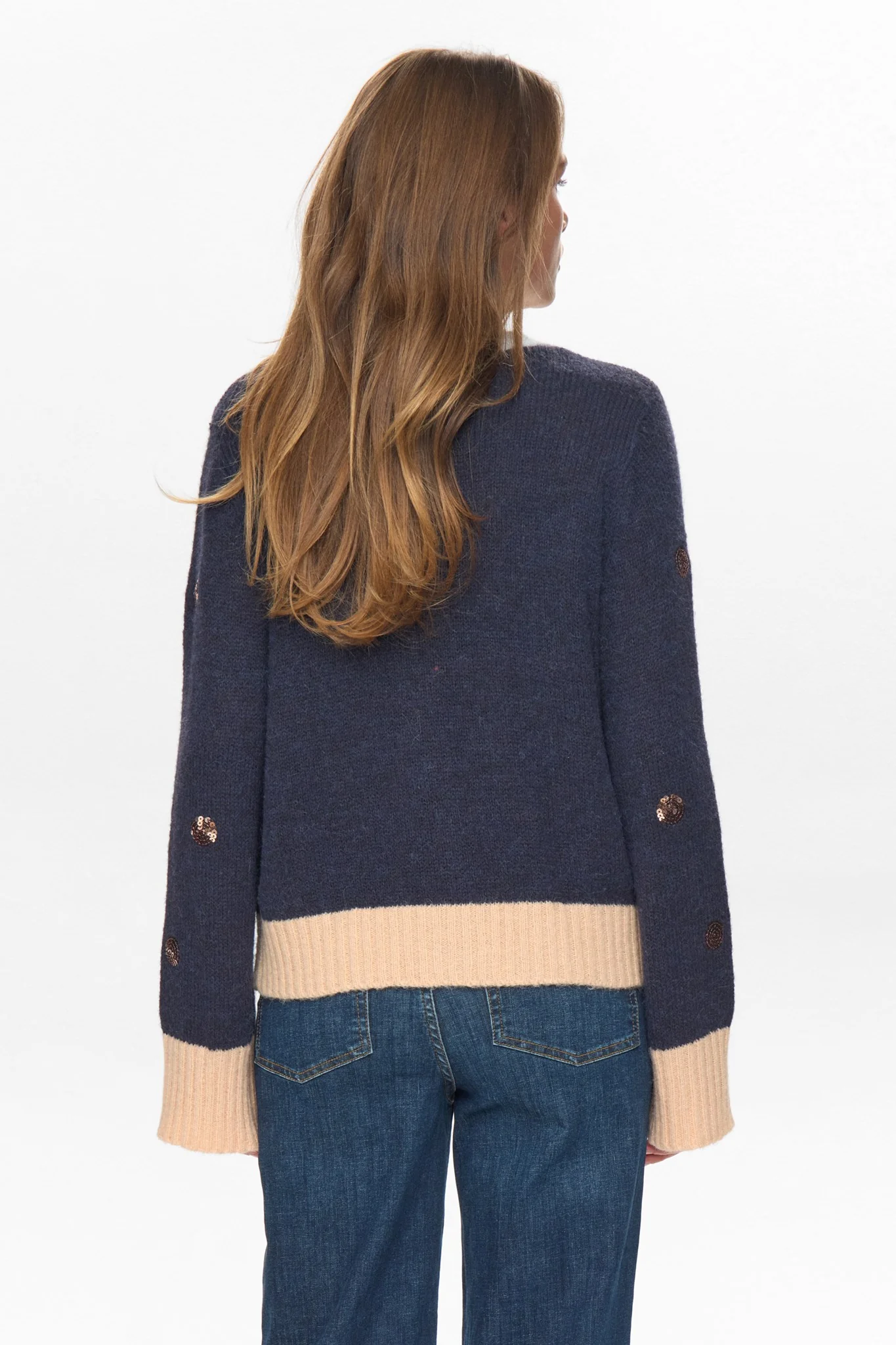 NUATMY CARDIGAN - Dark Sapphire - Image 2