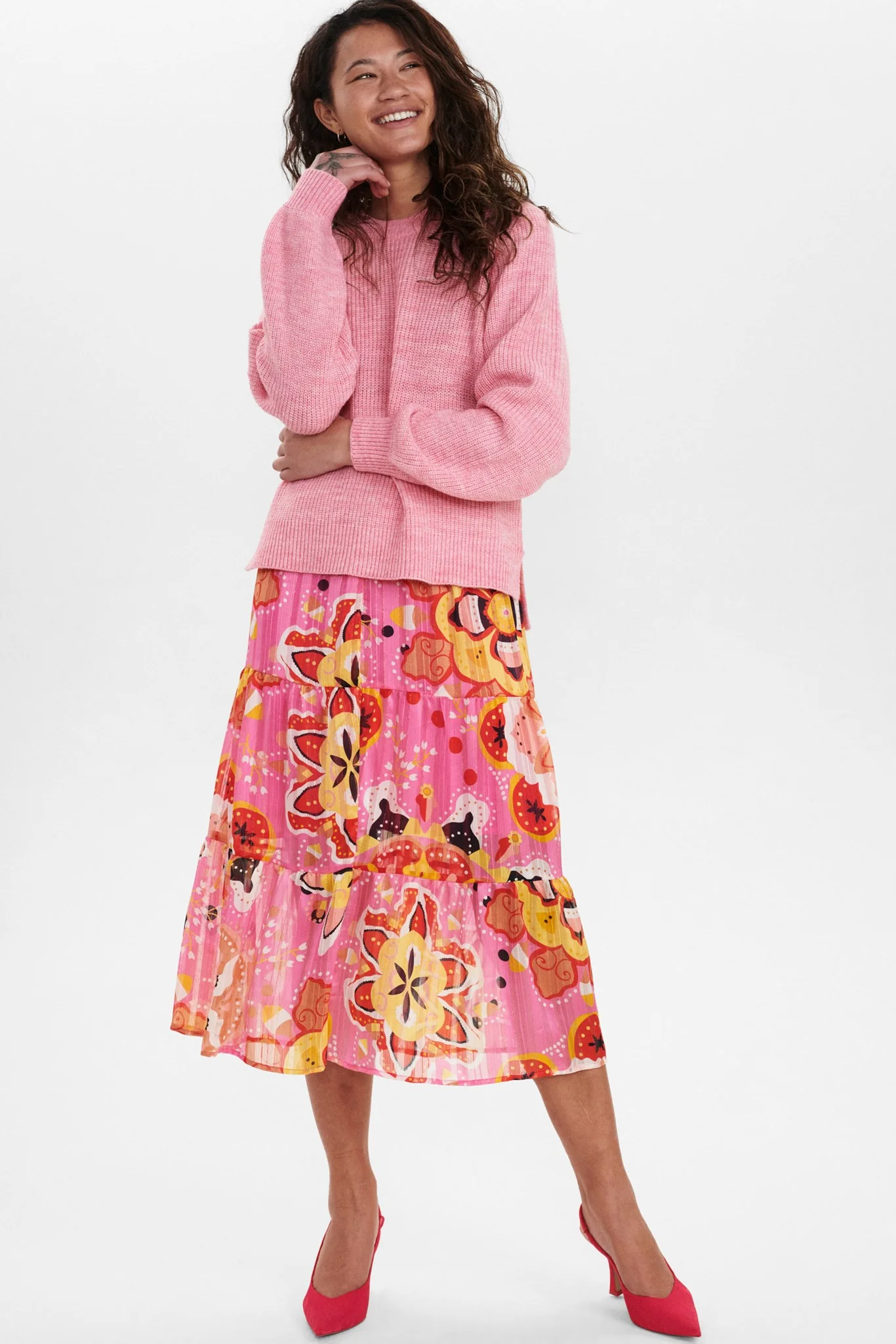 NUAUDREY PULLOVER - Strawberry Moon - Image 3