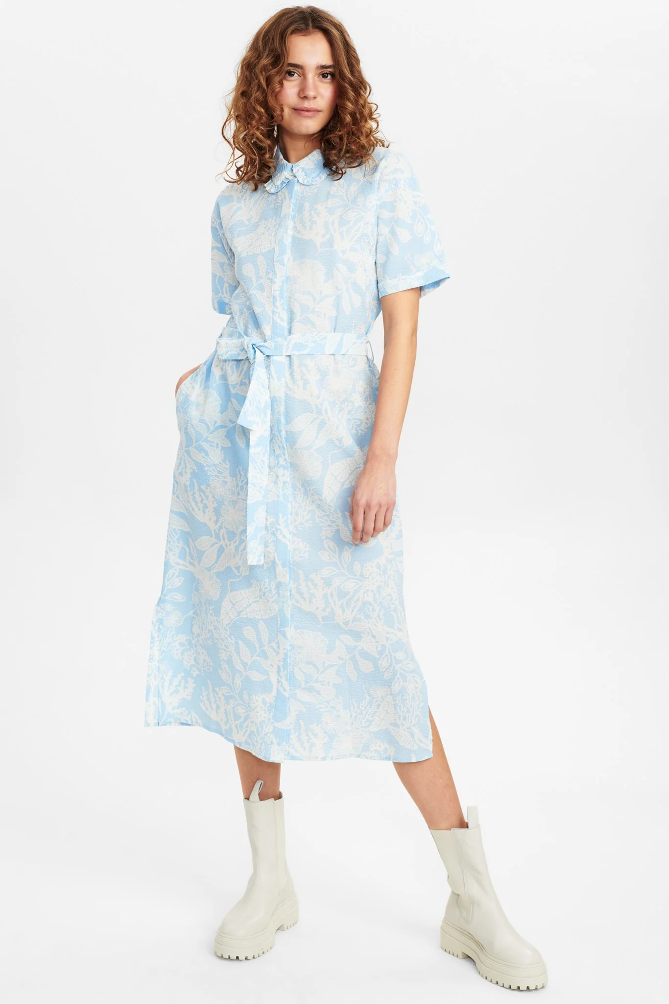 NUAVA DRESS - Blue Bell - Image 3