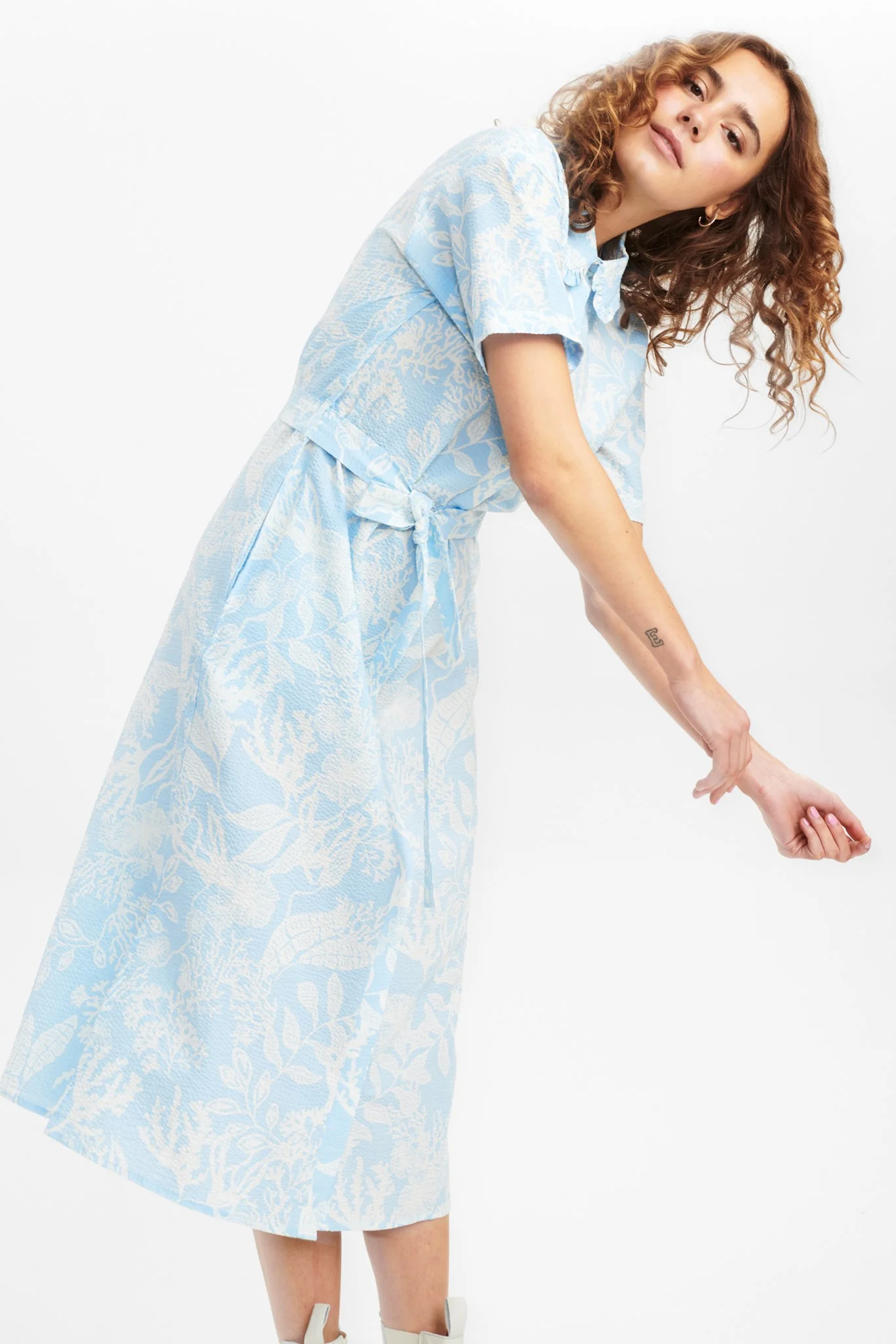 NUAVA DRESS - Blue Bell - Image 6