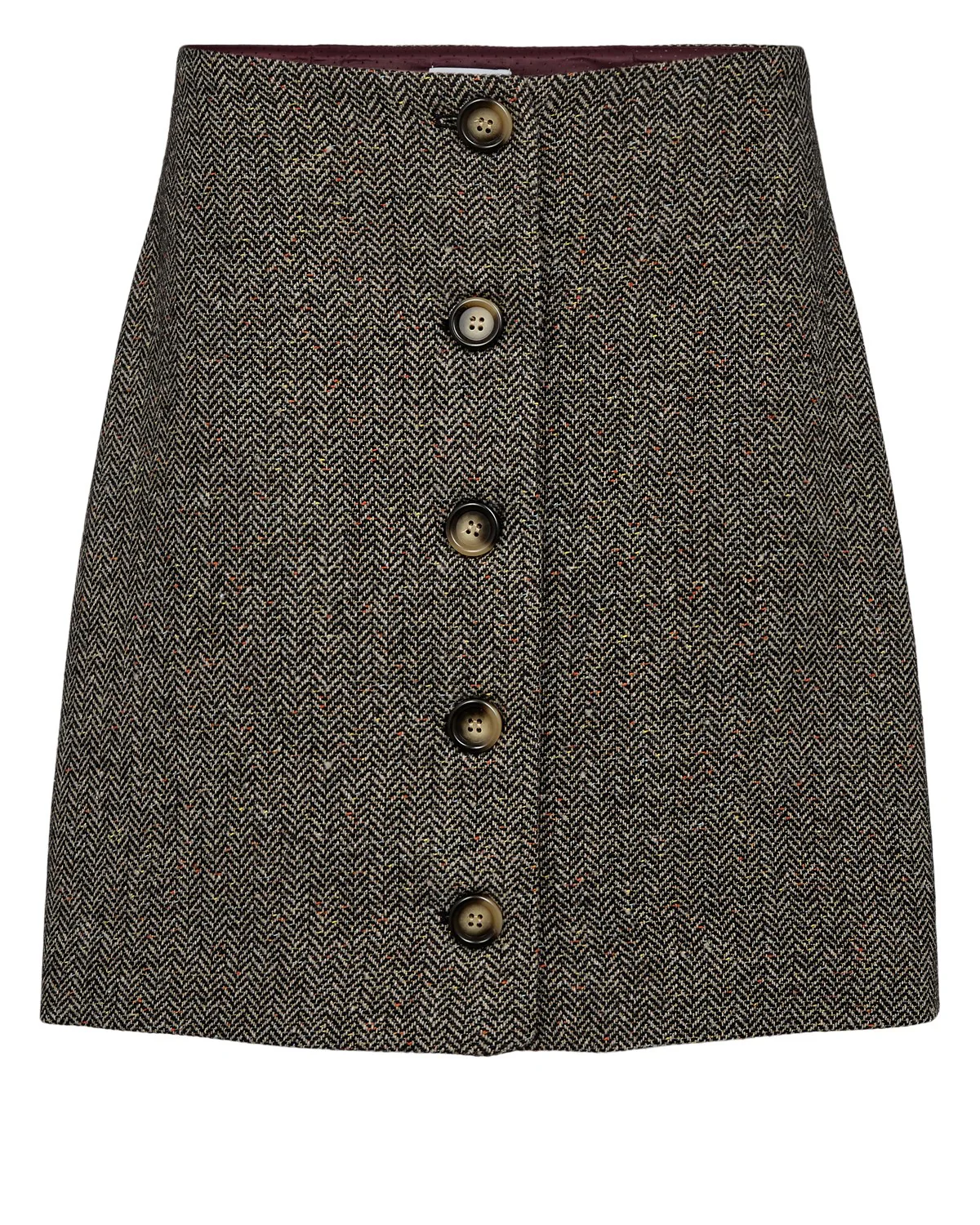 NUAVEY MINI SKIRT - Caviar - Image 6