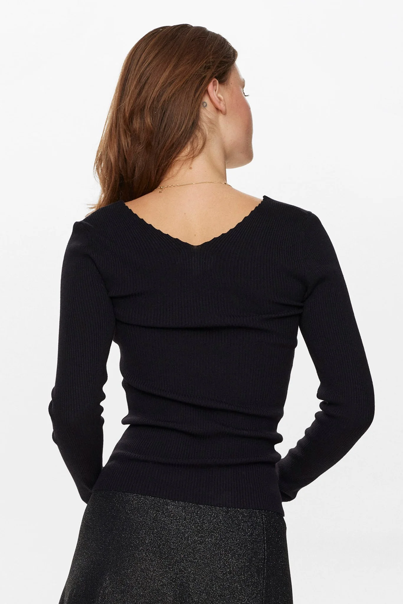 NUAYELET L/S PULLOVER - Caviar - Image 2