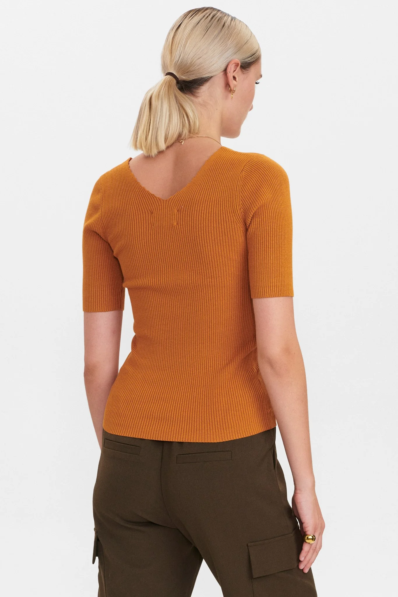 NUAYELET SS PULLOVER  - Cathay Spice - Image 2