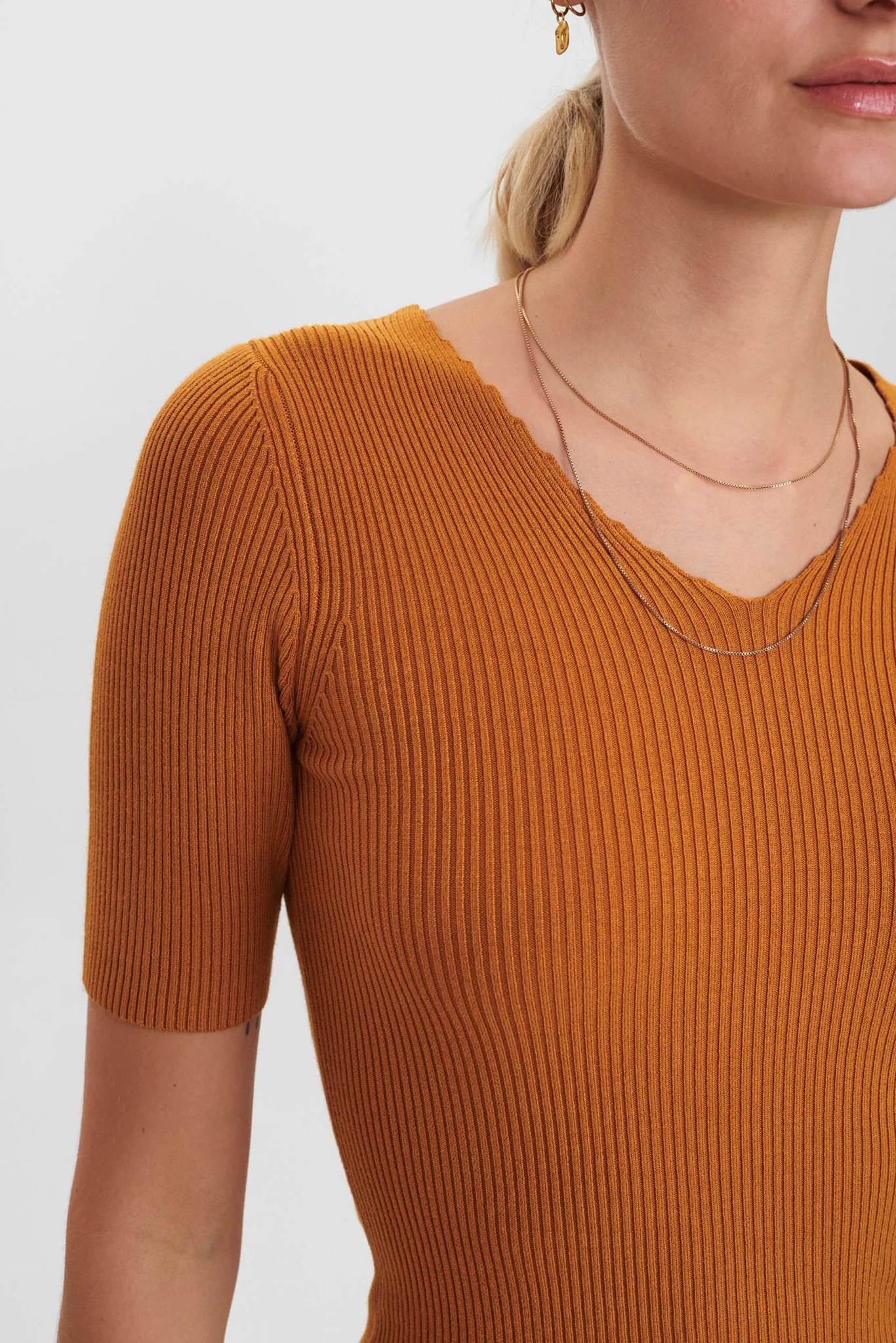 NUAYELET SS PULLOVER  - Cathay Spice - Image 4