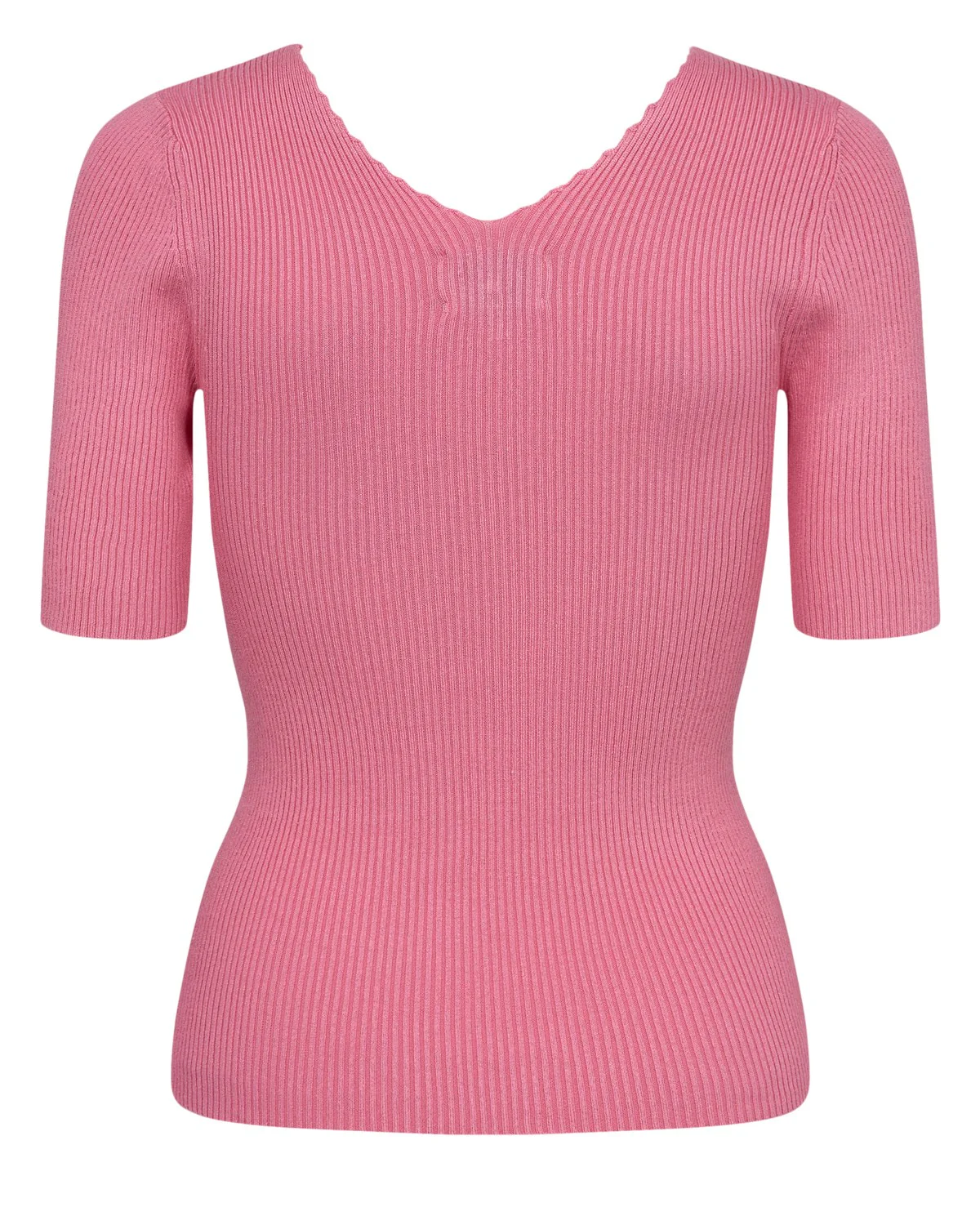 NUAYELET SS PULLOVER CROPPED - Pink Carnation - Image 2