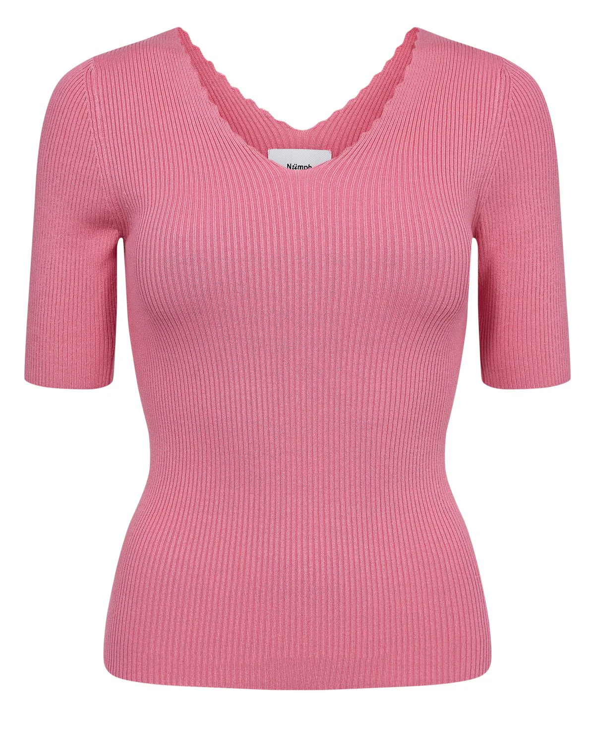 NUAYELET SS PULLOVER CROPPED - Pink Carnation - Image 3