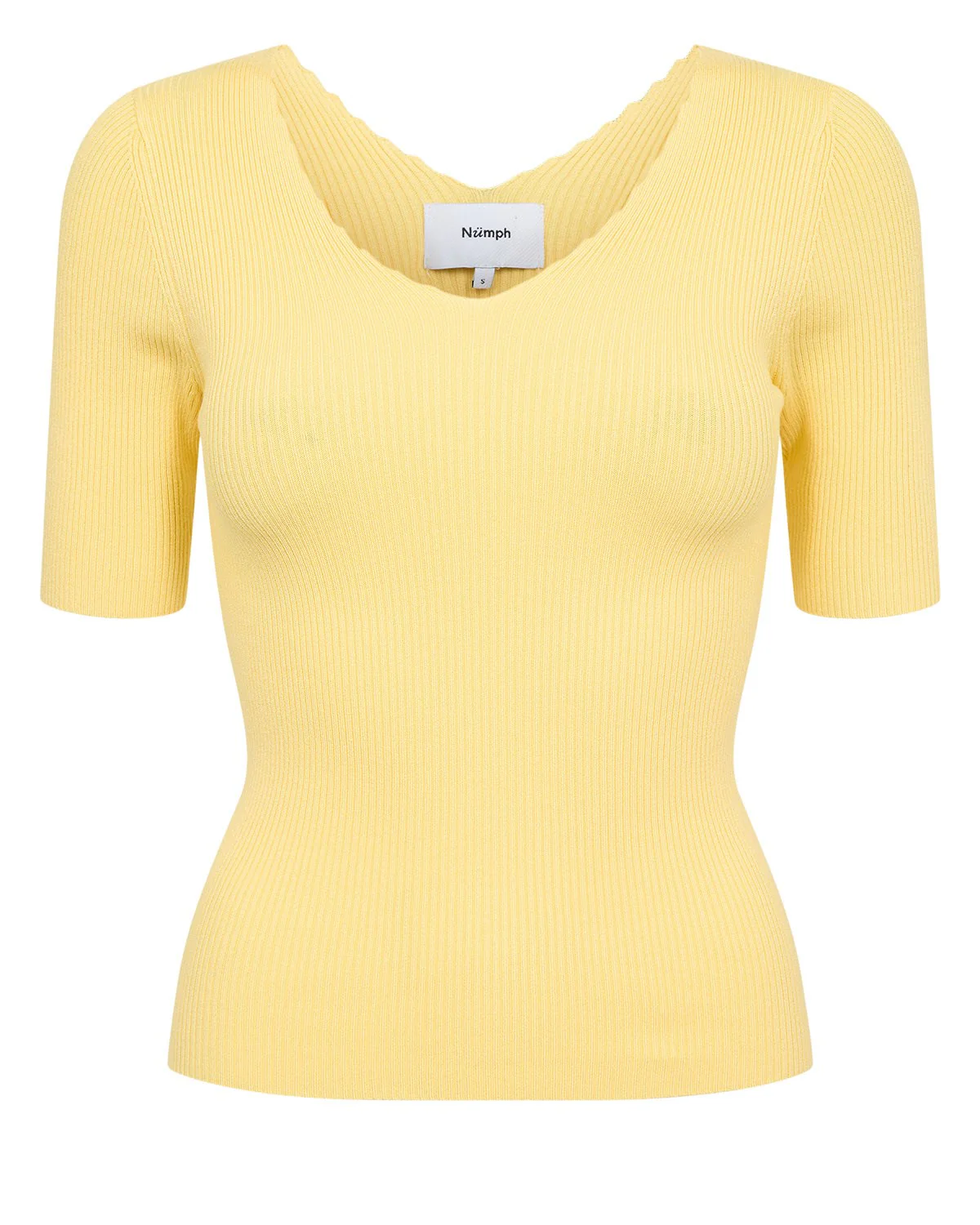 NUAYELET SS PULLOVER CROPPED - Popcorn - Image 6