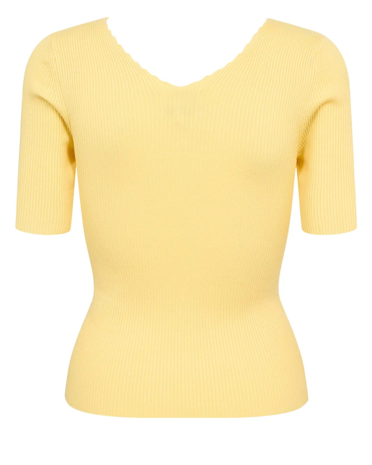 NUAYELET SS PULLOVER CROPPED - Popcorn - Image 7