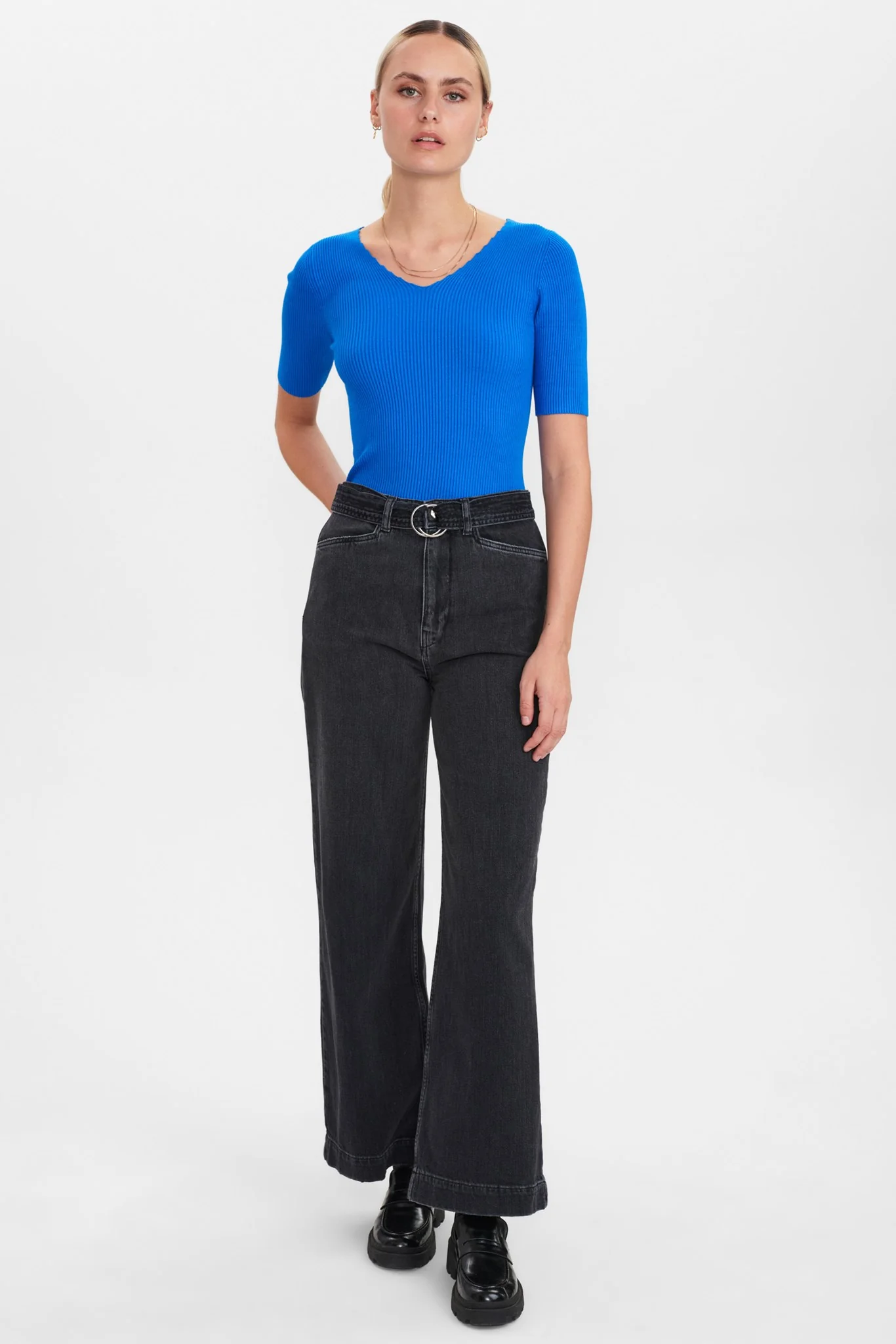 NUAYELET SS PULLOVER  - Princess Blue - Image 3