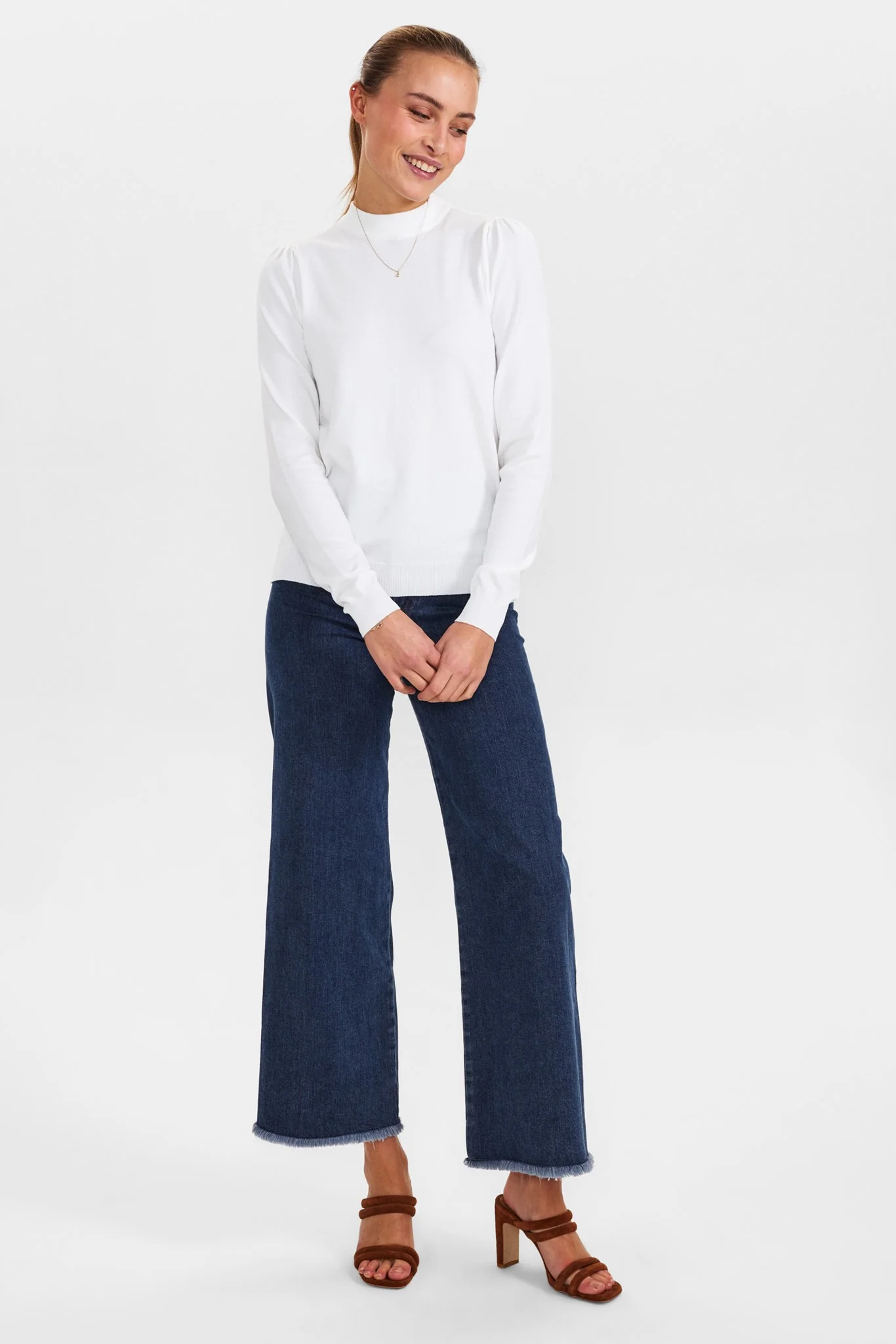 NUBAOJIN PULLOVER - NOOS - Cloud Dancer - Image 3