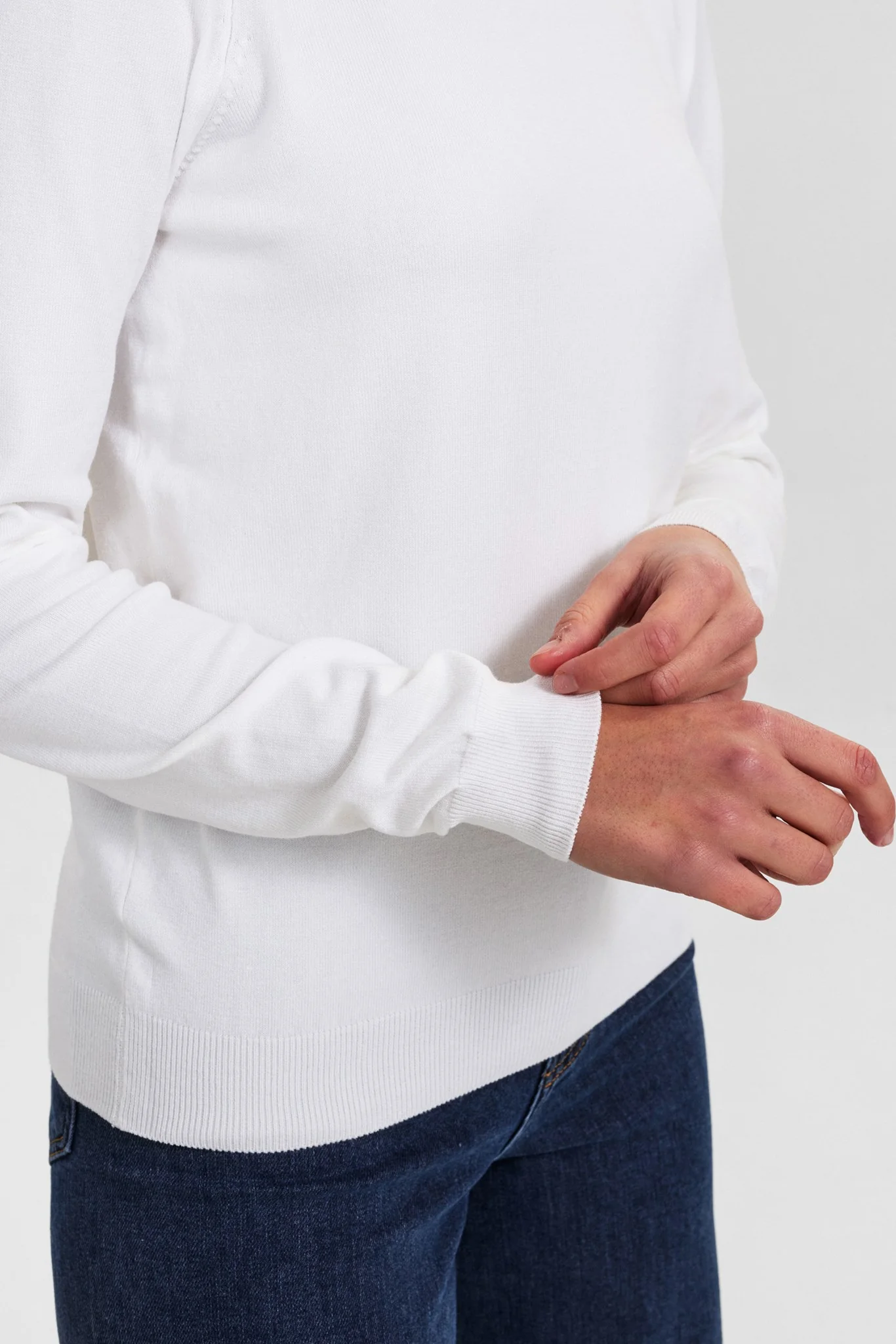 NUBAOJIN PULLOVER - NOOS - Cloud Dancer - Image 5