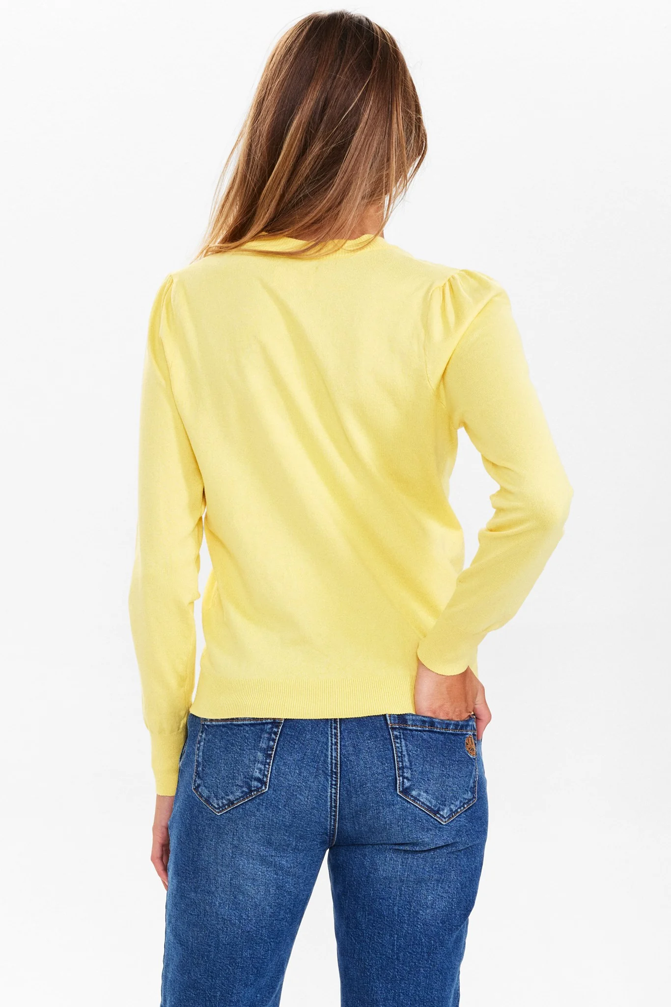 NUBAOJINY PULLOVER - NOOS - Lemon Drop - Image 2
