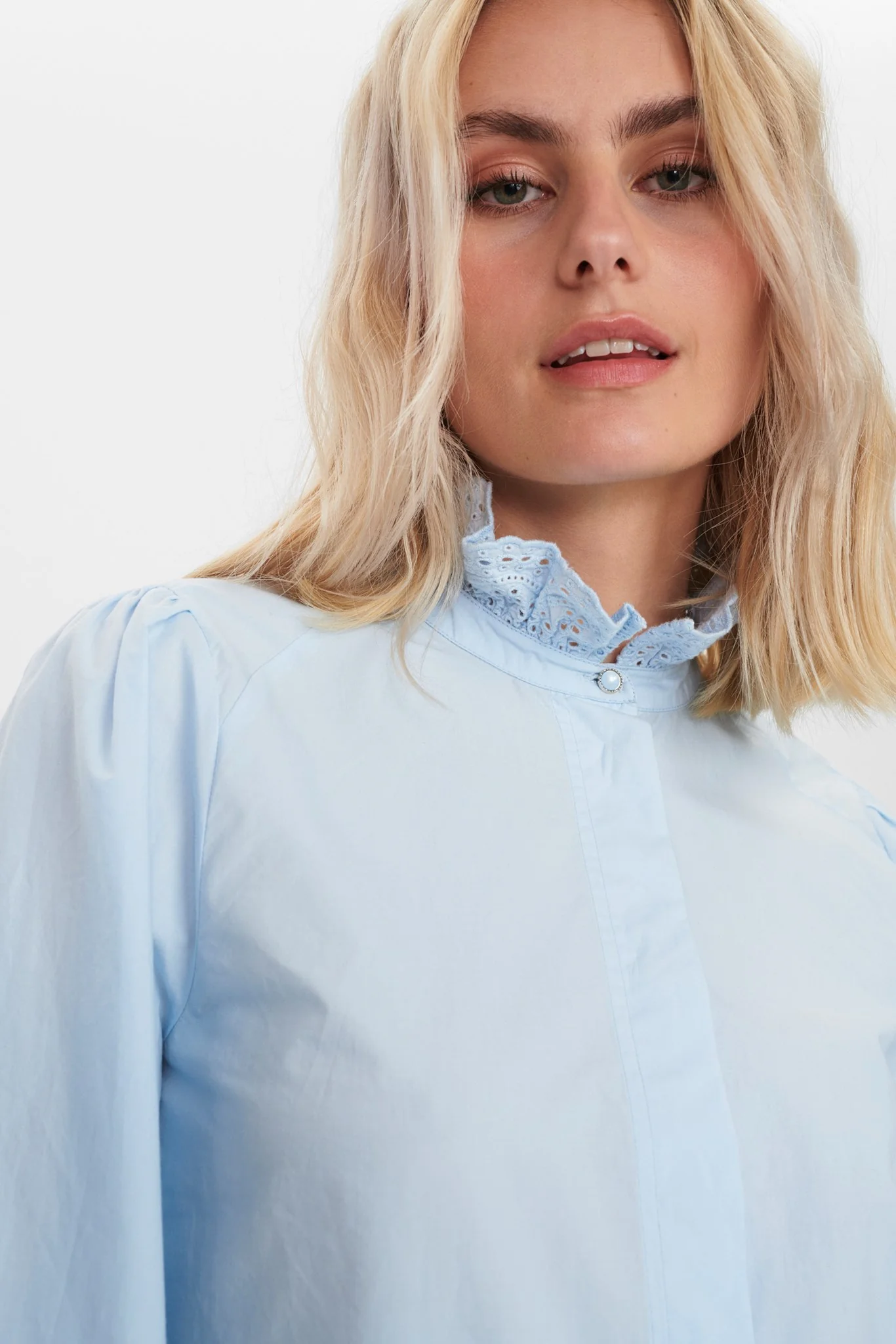 NUBARBARA SHIRT - Cashmere Blue - Image 4