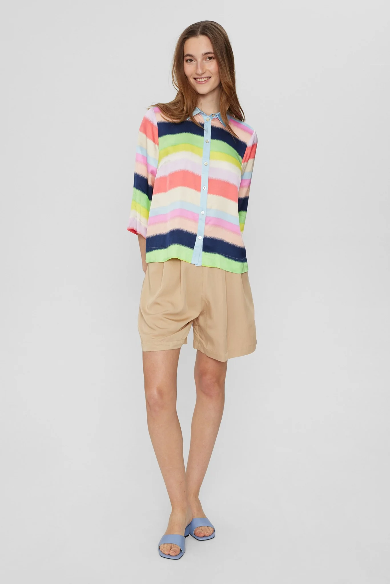 NUBARDOTTA SHIRT - Calypso Coral - Image 3