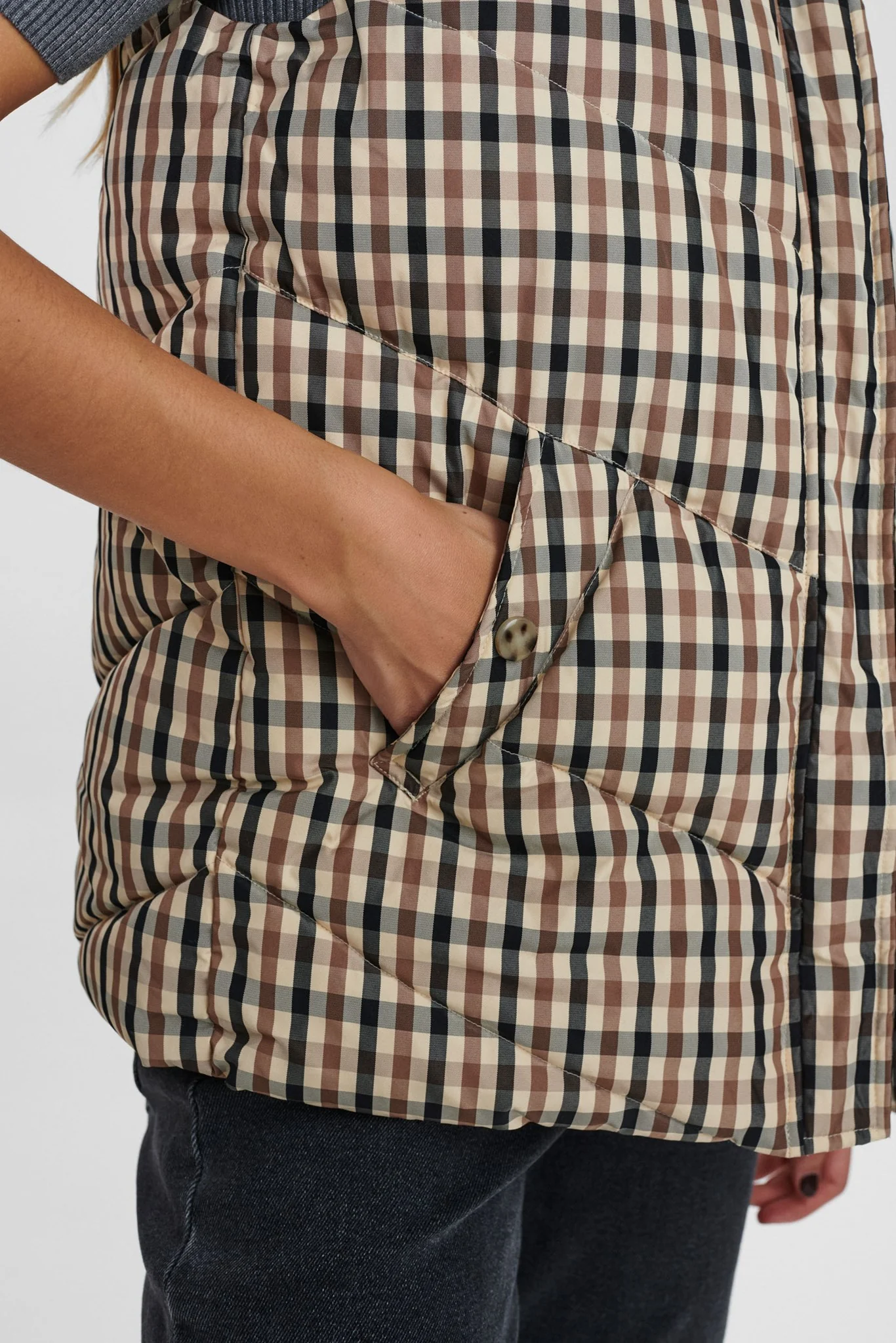 NUBEBBA WAISTCOAT - Ginger Root - Image 5