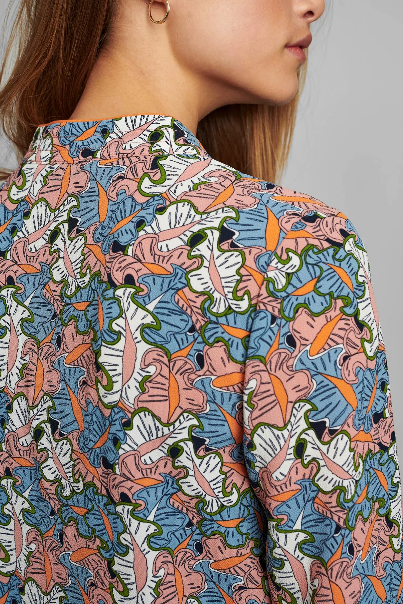 NUBEGONIA BLOUSE - Calla Green - Image 5