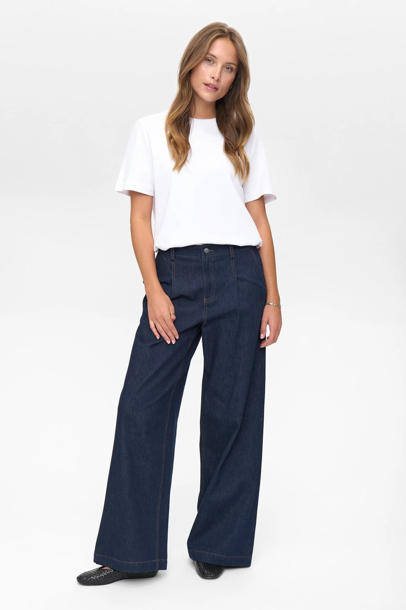 NUBELIS DENIM LONG PANTS  - Dark Blue Denim - Image 3
