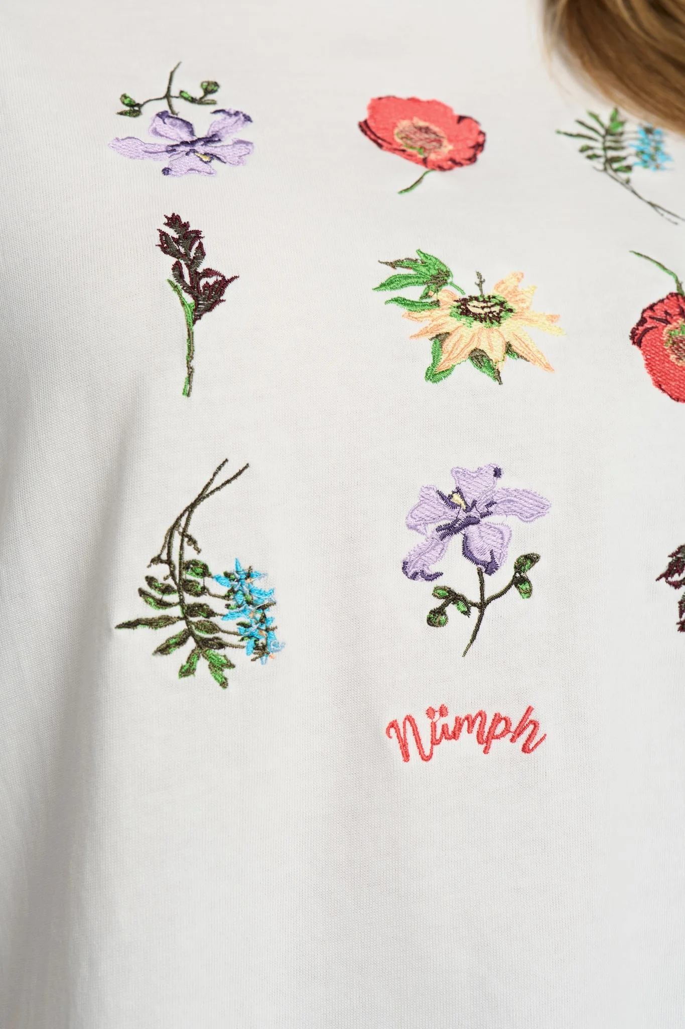NUBELISA BOXY TEE - Cloud Dancer - Image 5