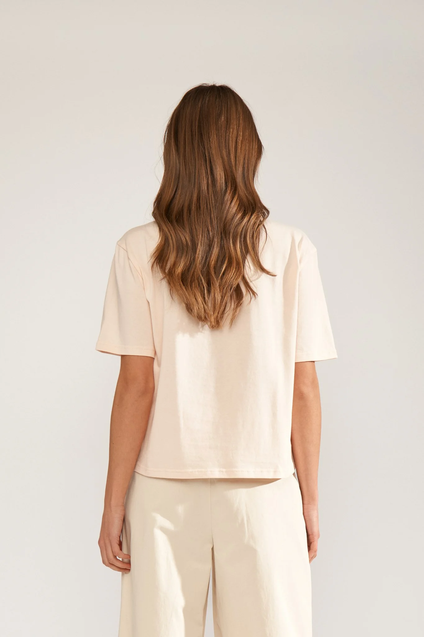 NUBELISA BOXY TEE - Mangano Calcite - Image 2