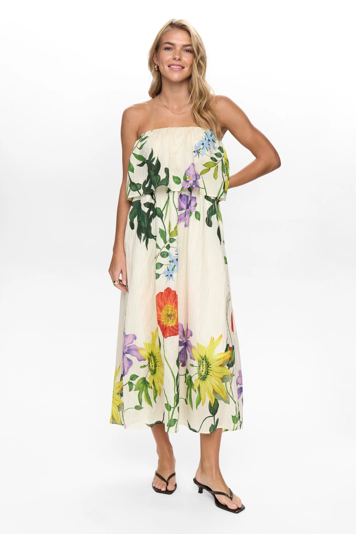 NUBELISA MAXI DRESS - Pristine - Image 3