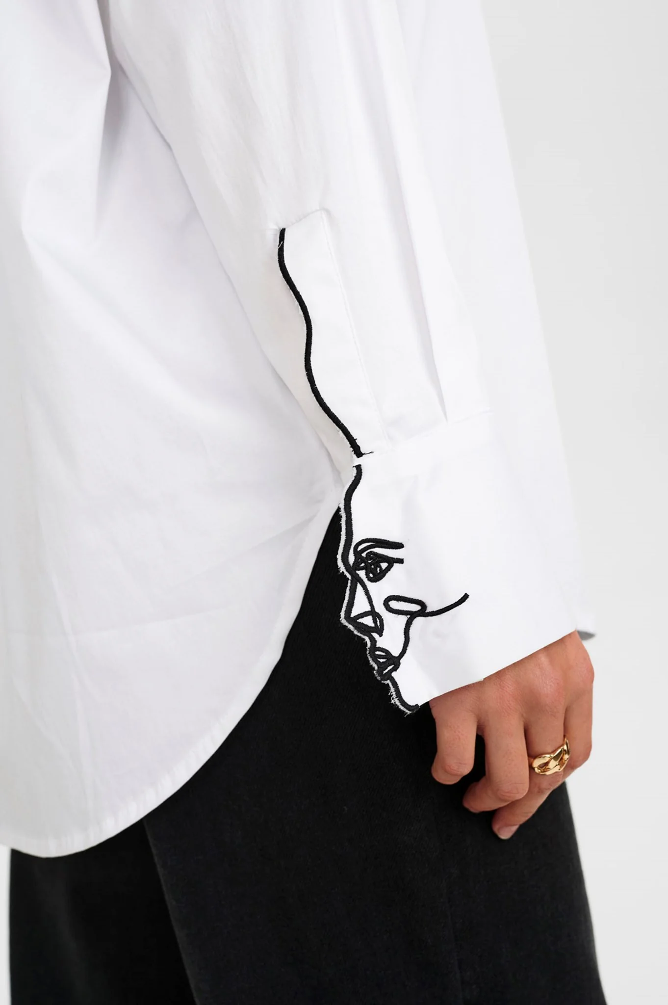 NUBELLIS SHIRT - Bright White - Image 4