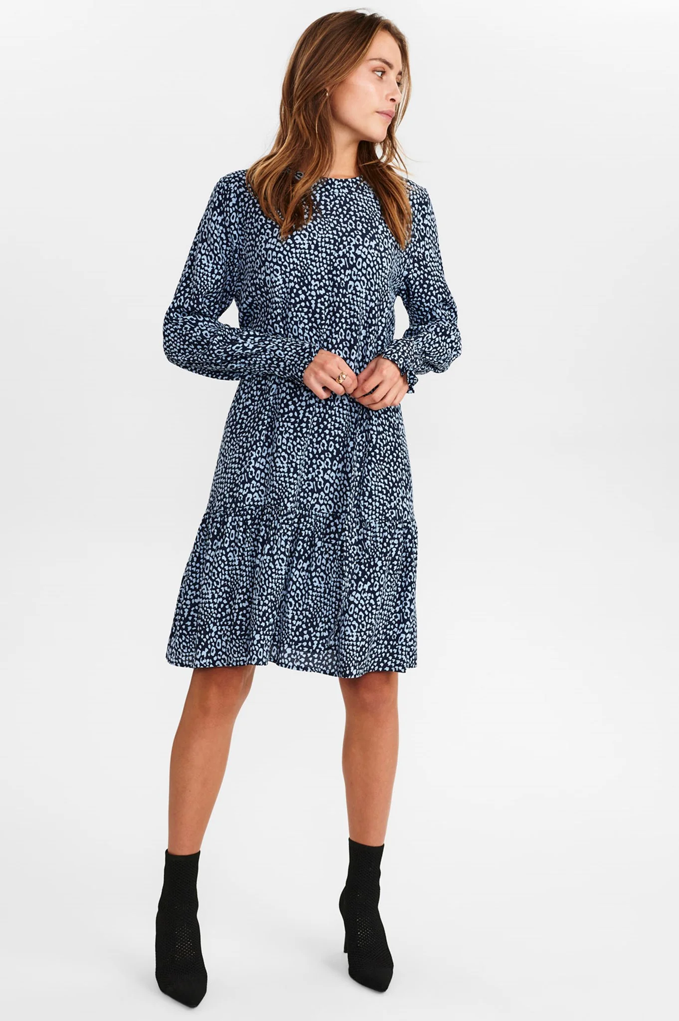 NUBENTA DRESS - Dark Sapphire - Image 3
