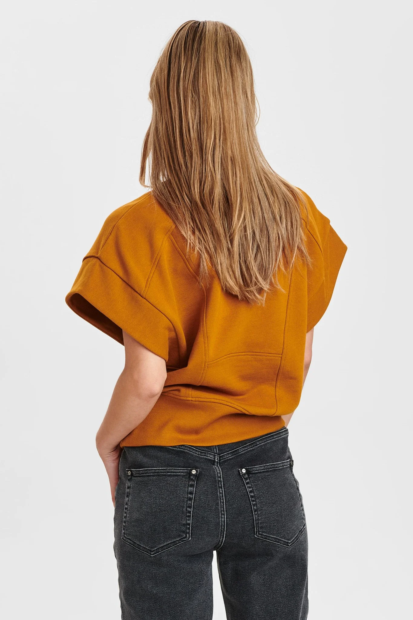 NUBERNA CAPSLEEVE SWEAT - Cathay Spice - Image 2