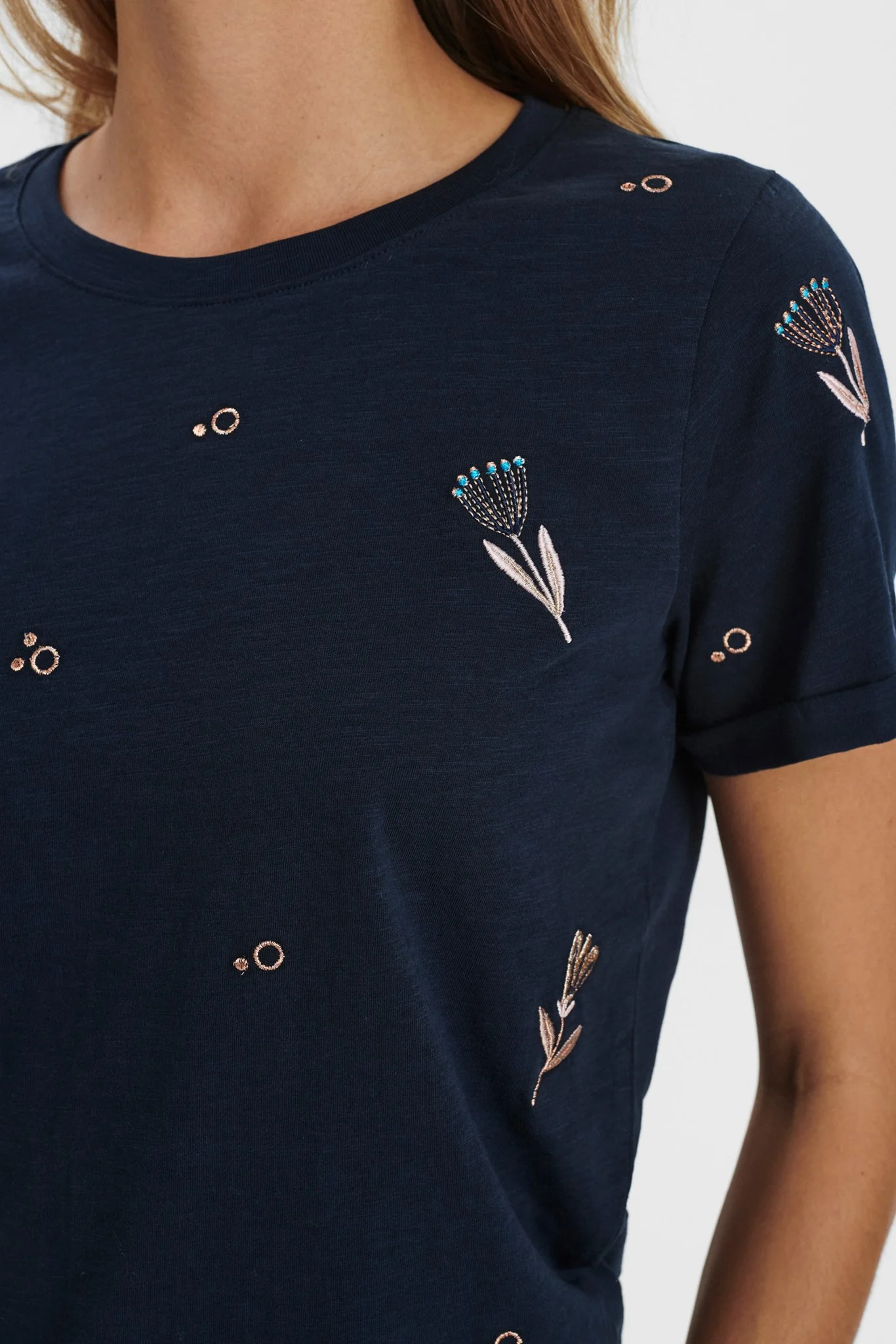 NUBERNICE TEE - Dark Sapphire - Image 4