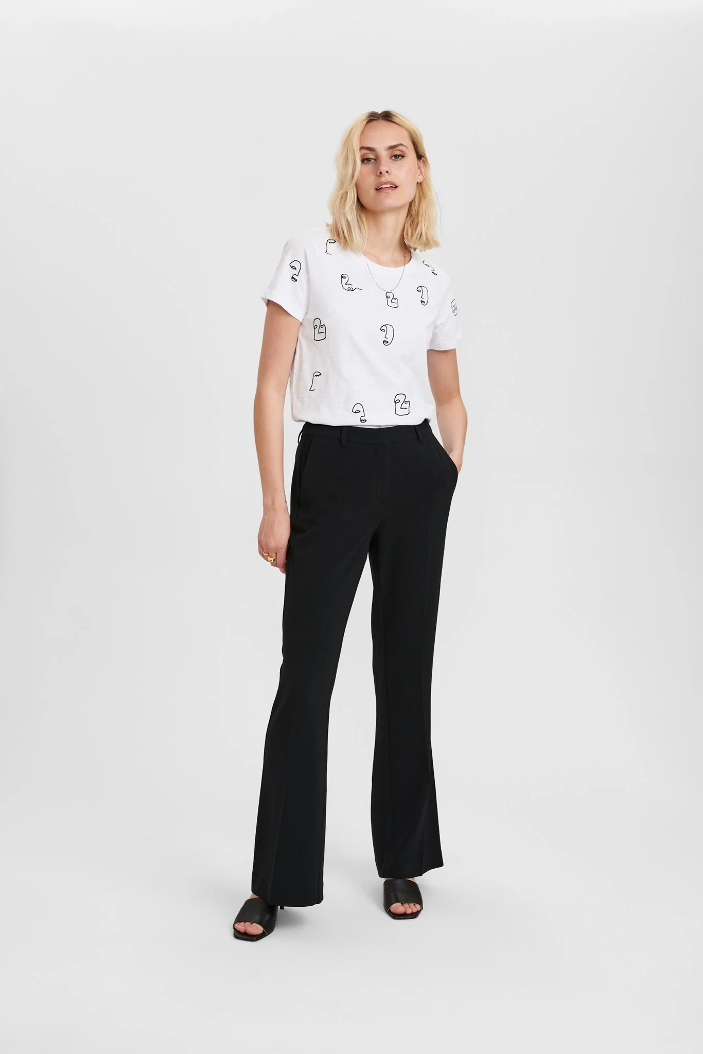 NUBERTA TEE - Bright White - Image 3