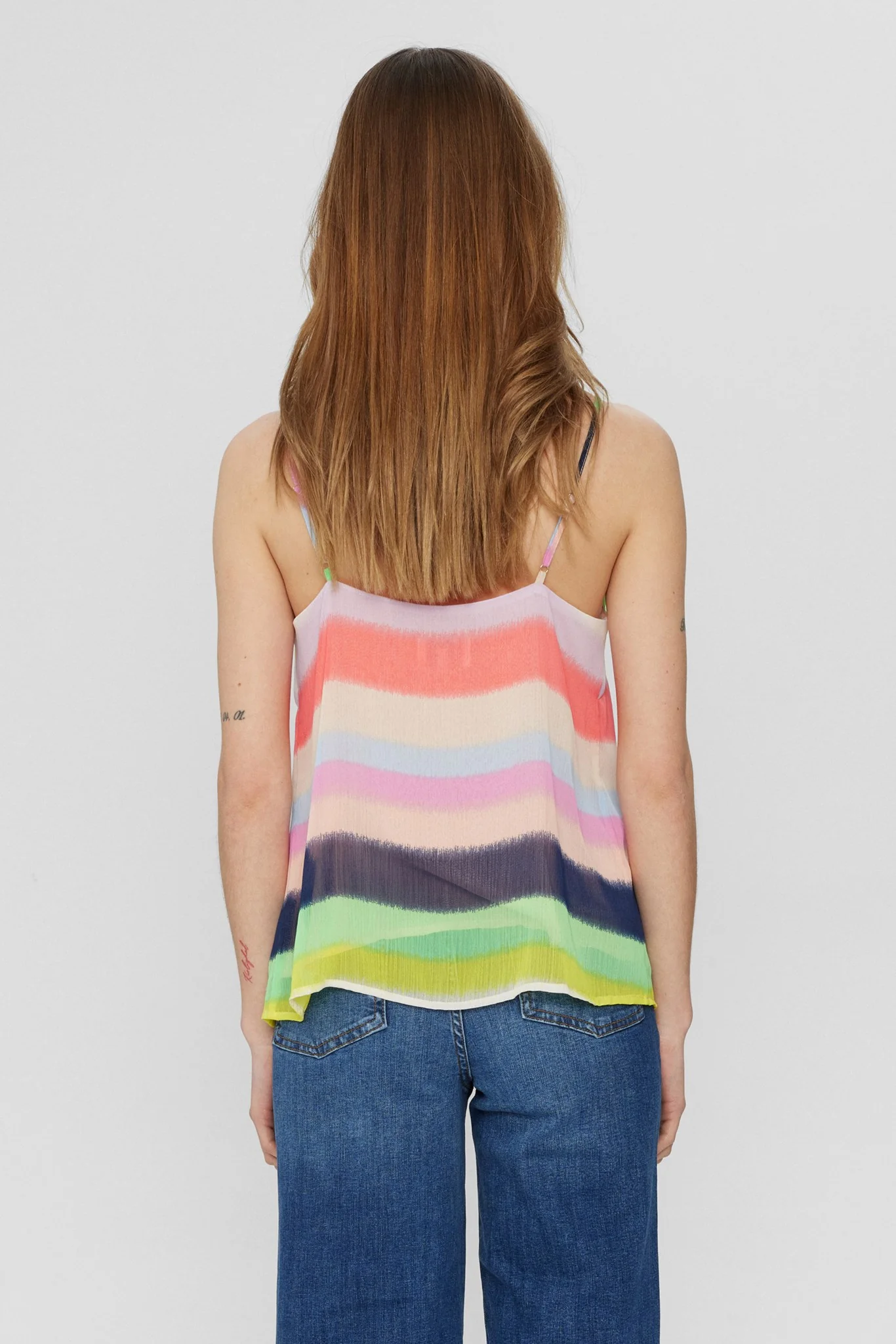 NUBETH STRAP TOP - Calypso Coral - Image 2