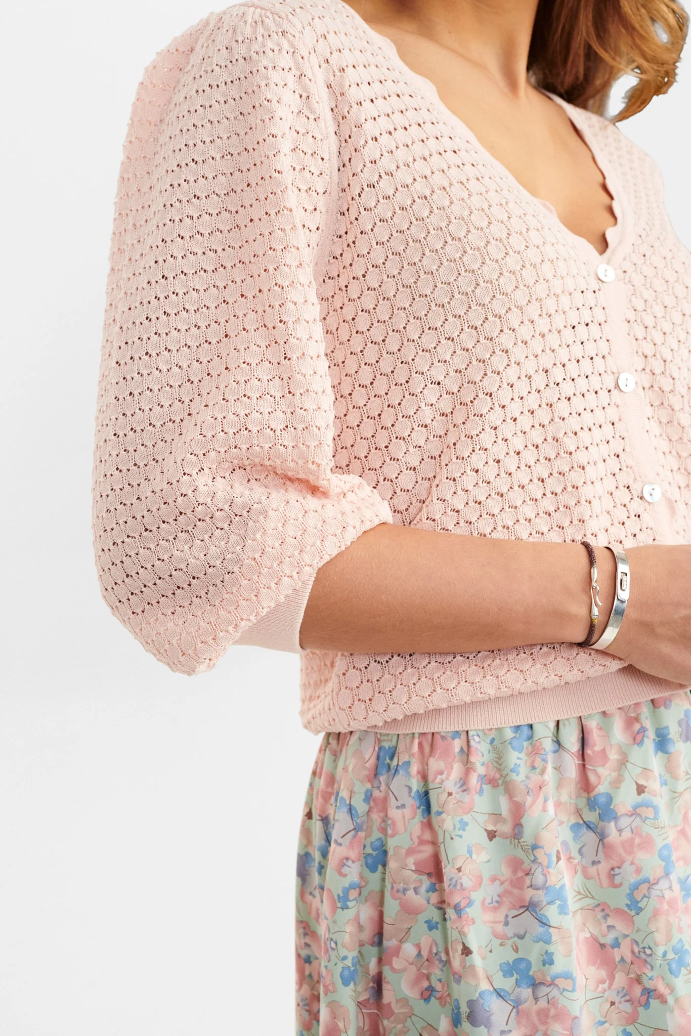 NUBETTY CARDIGAN - Mangano Calcite - Image 5