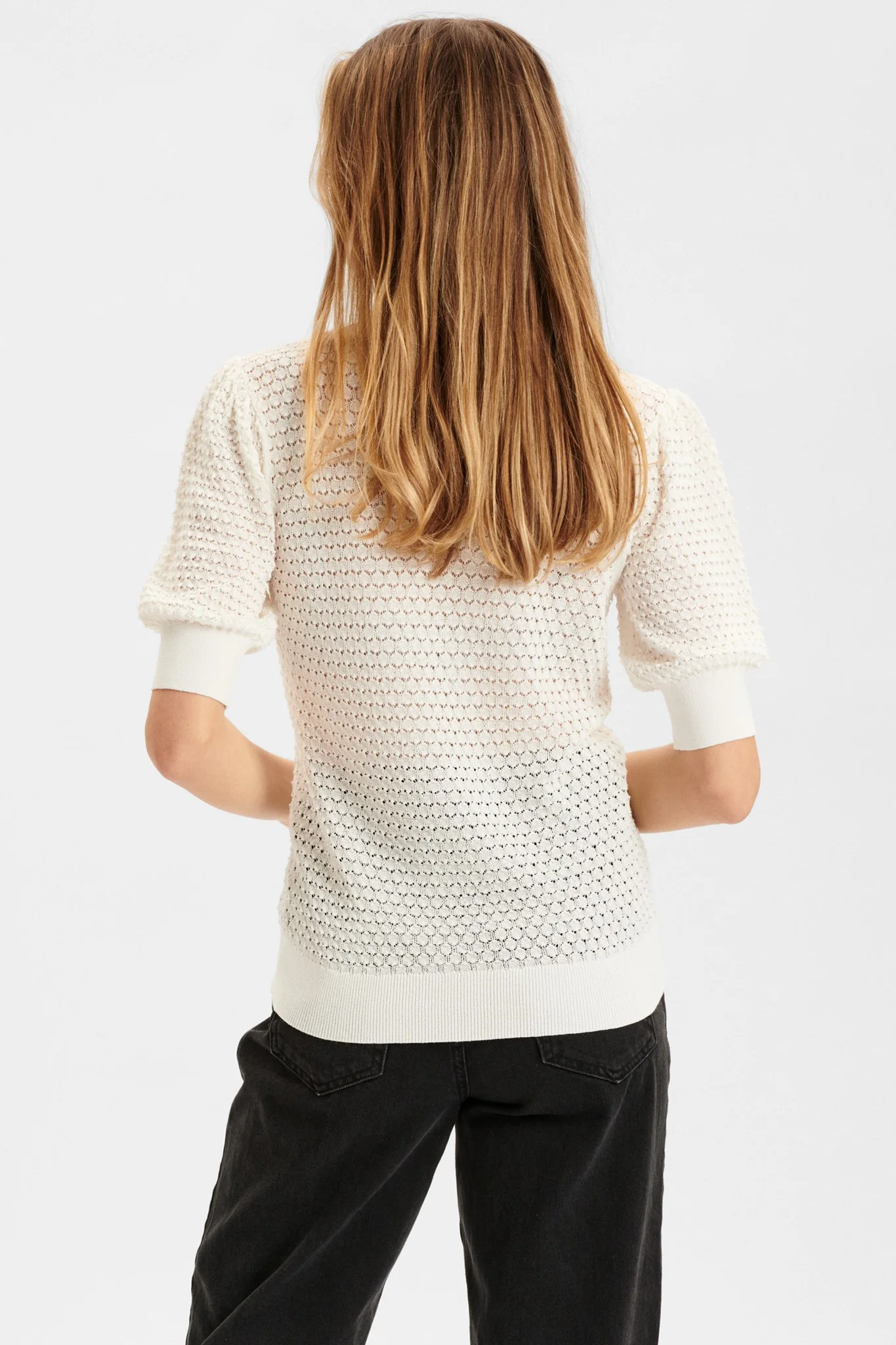 NUBETTY PULLOVER - Cloud Dancer - Image 2