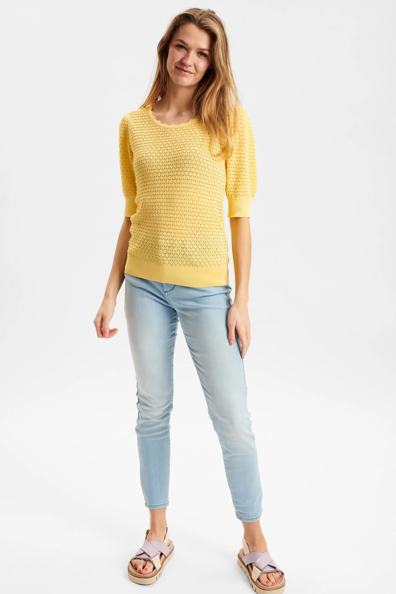 NUBETTY PULLOVER - Popcorn - Image 3