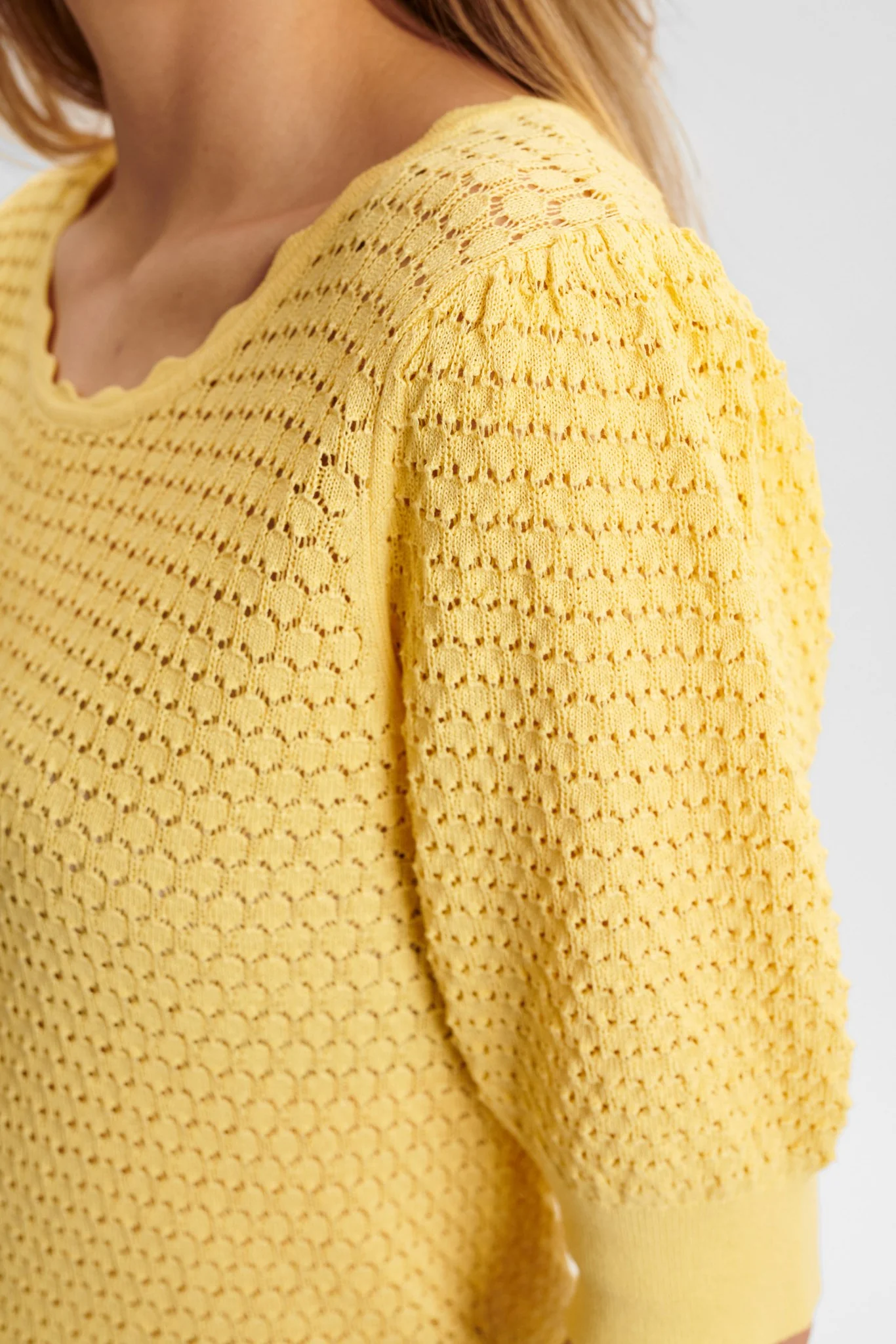 NUBETTY PULLOVER - Popcorn - Image 4