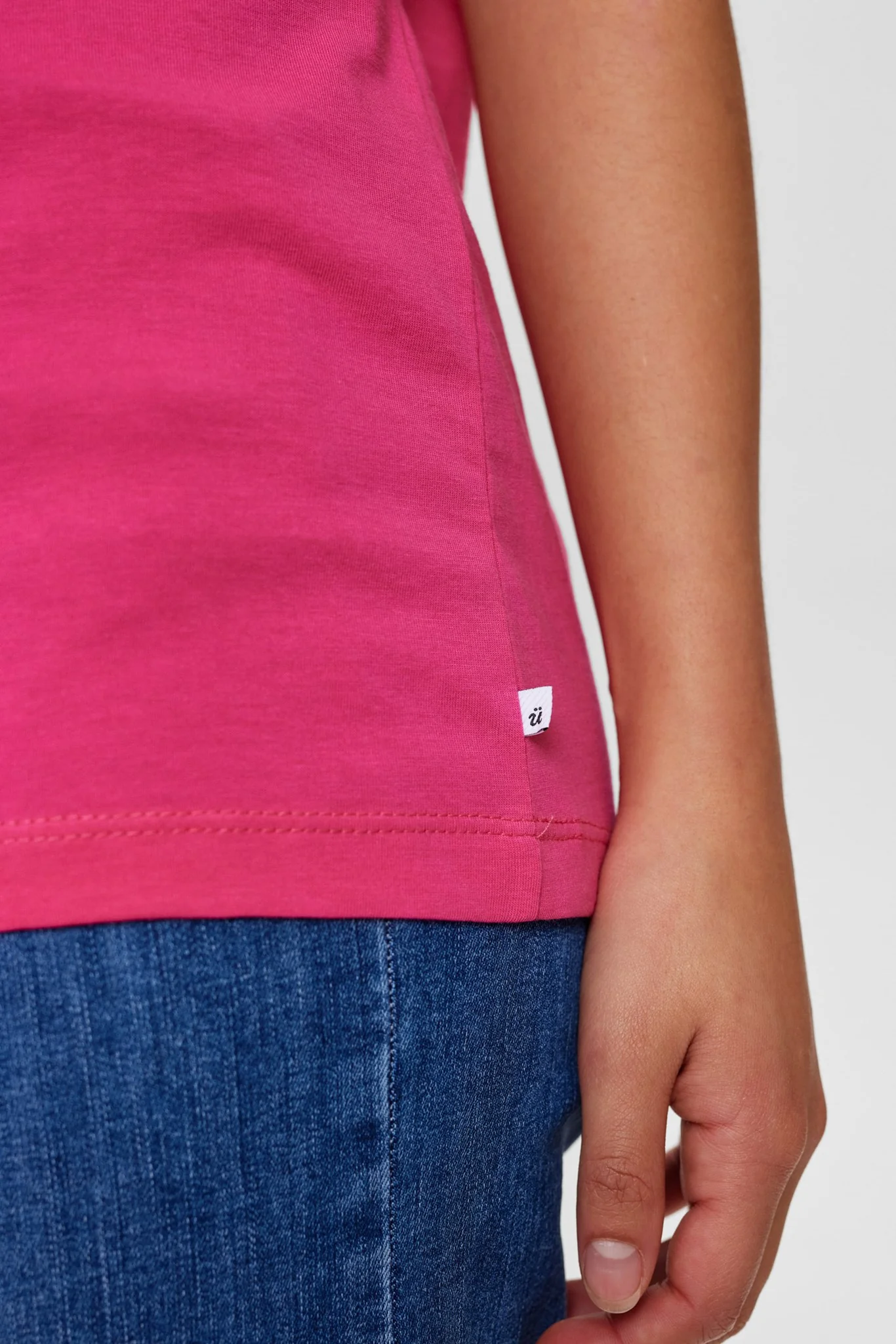 NUBEVERLY T-SHIRT - GOTS - Raspberry Sorbet - Image 5