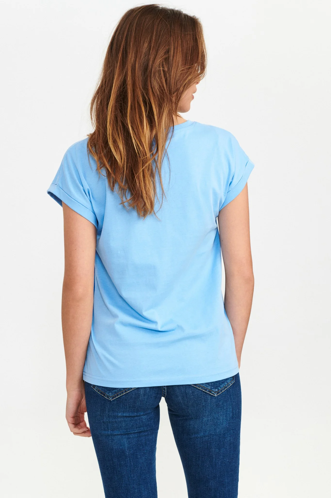 NUBEVERLY T-SHIRT - NOOS - Della Robbia Blue - Image 2