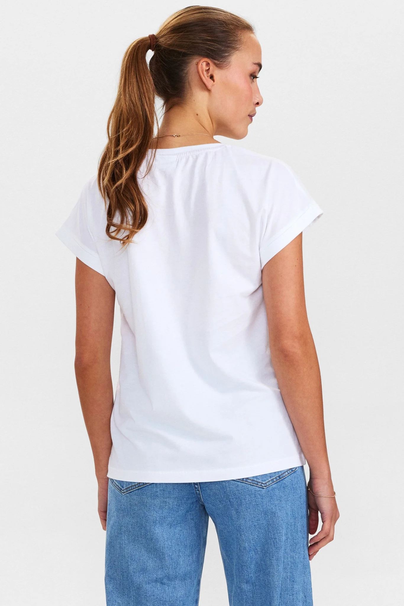 NUBEVERLY T-SHIRT - GOTS - Bright White - Image 2