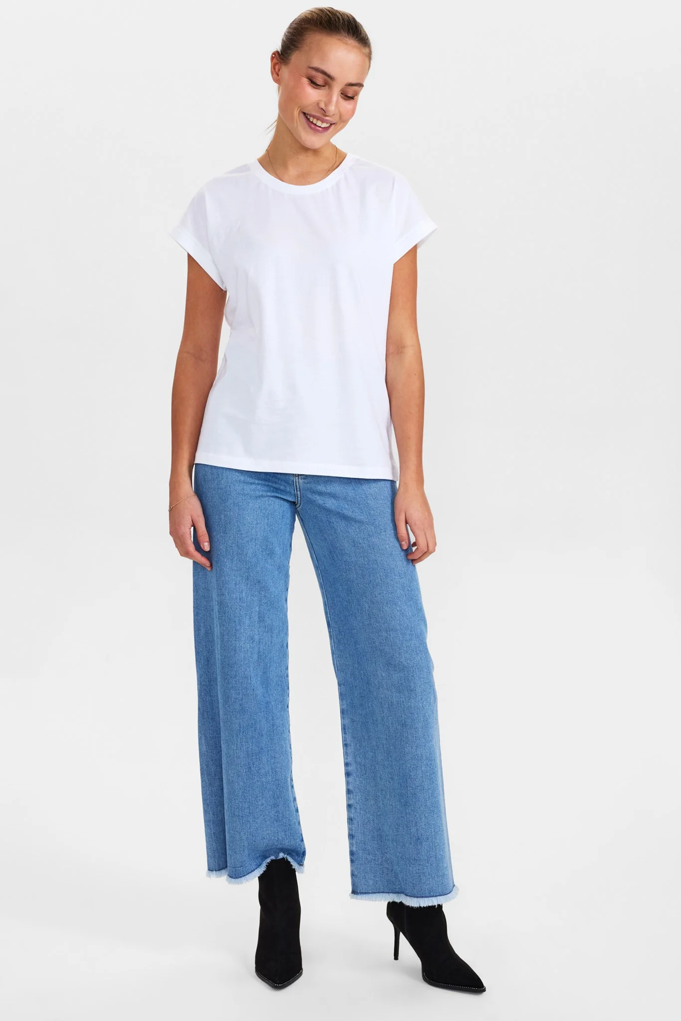NUBEVERLY T-SHIRT - GOTS - Bright White - Image 3
