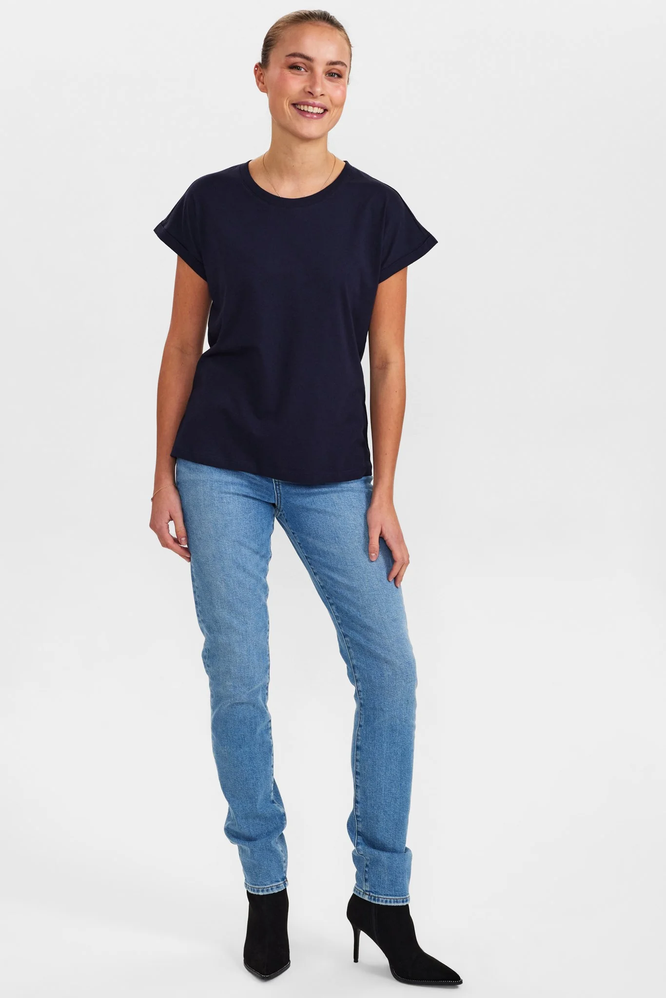 NUBEVERLY T-SHIRT - GOTS - Dark Sapphire - Image 3