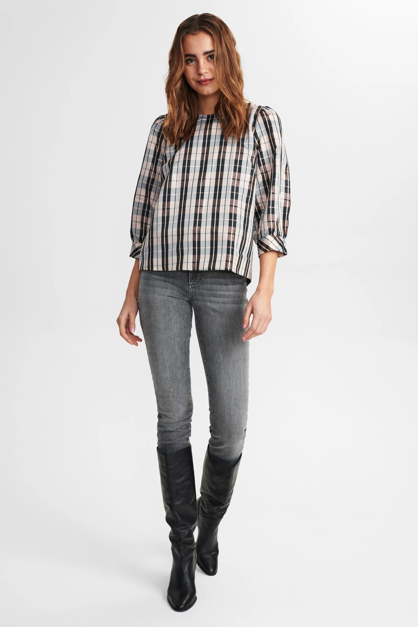 NUBIA BLOUSE - Caramel Cafe - Image 3
