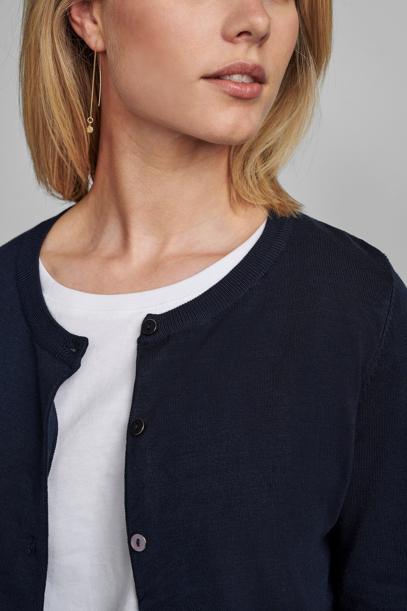 NUBIA CARDIGAN - NOOS - Dark Sapphire - Image 7