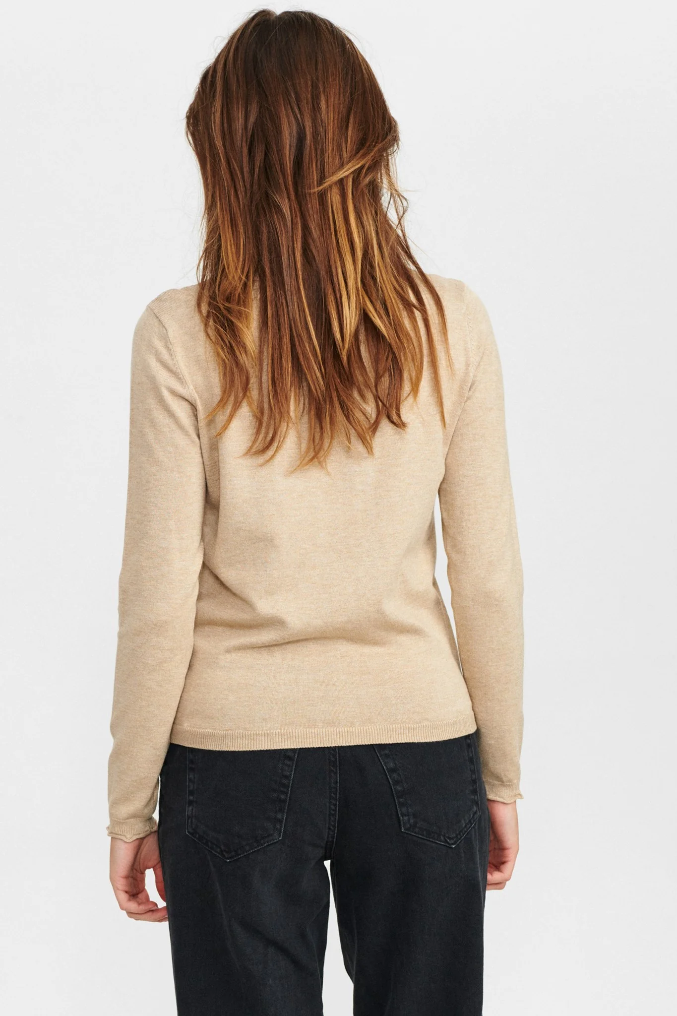NUBIA CARDIGAN - NOOS - Sesame Melange - Image 2