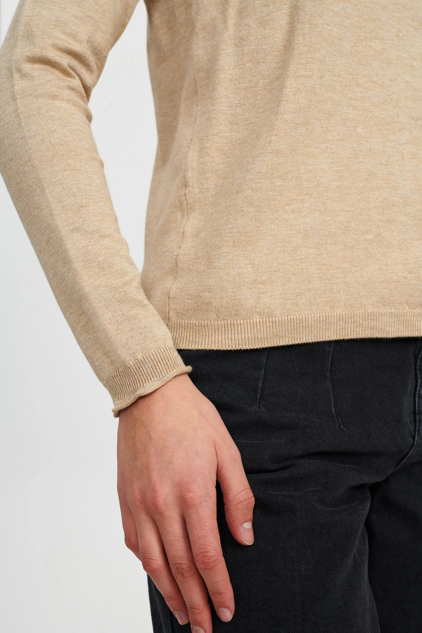 NUBIA CARDIGAN - NOOS - Sesame Melange - Image 5