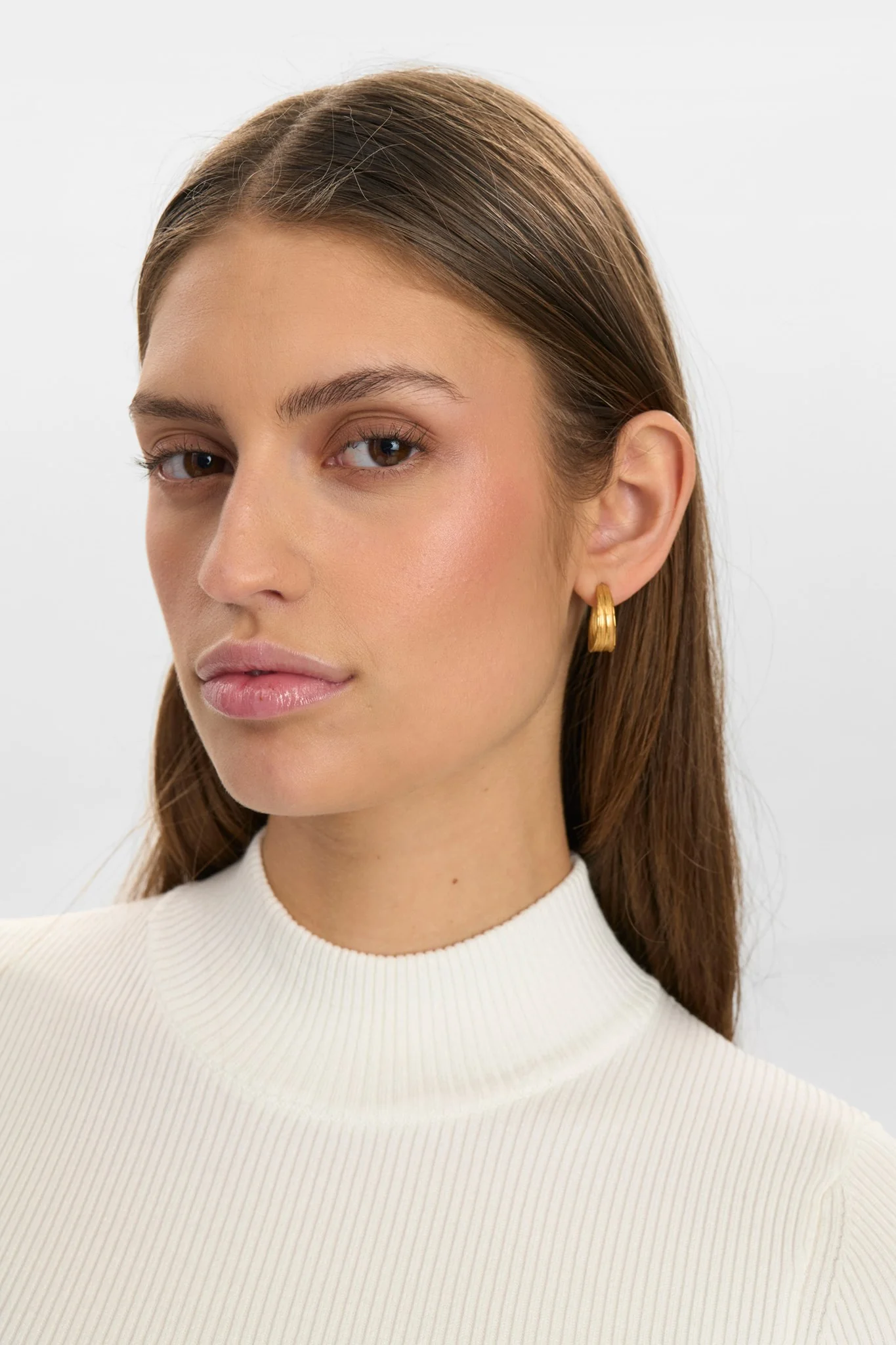 NUBIA SS PULLOVER CROPPED - Cloud Dancer - Image 4
