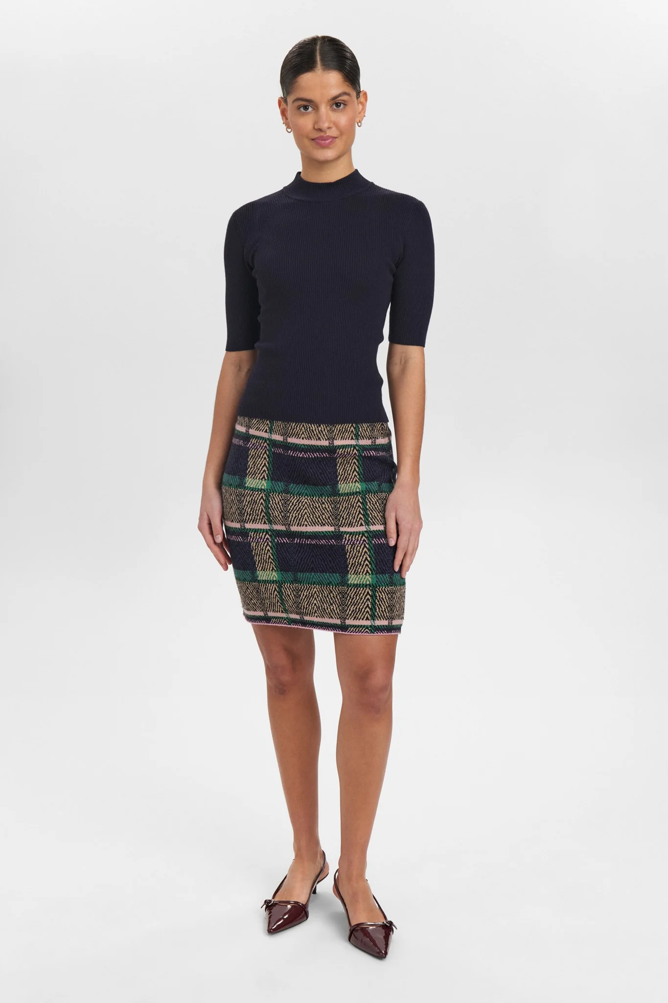 NUBIA SS PULLOVER CROPPED - Dark Sapphire - Image 3