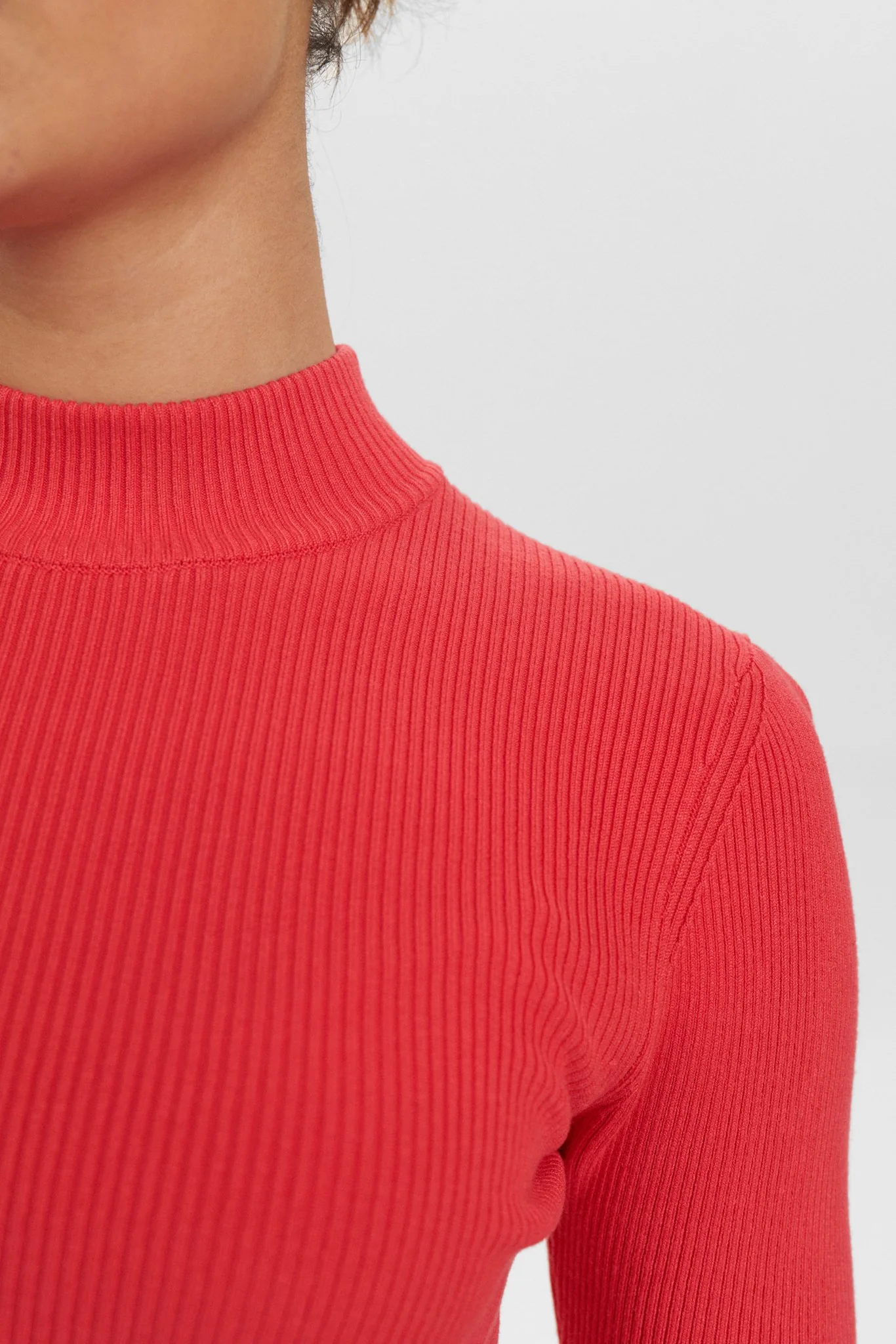 NUBIA SS PULLOVER CROPPED - Geranium - Image 4
